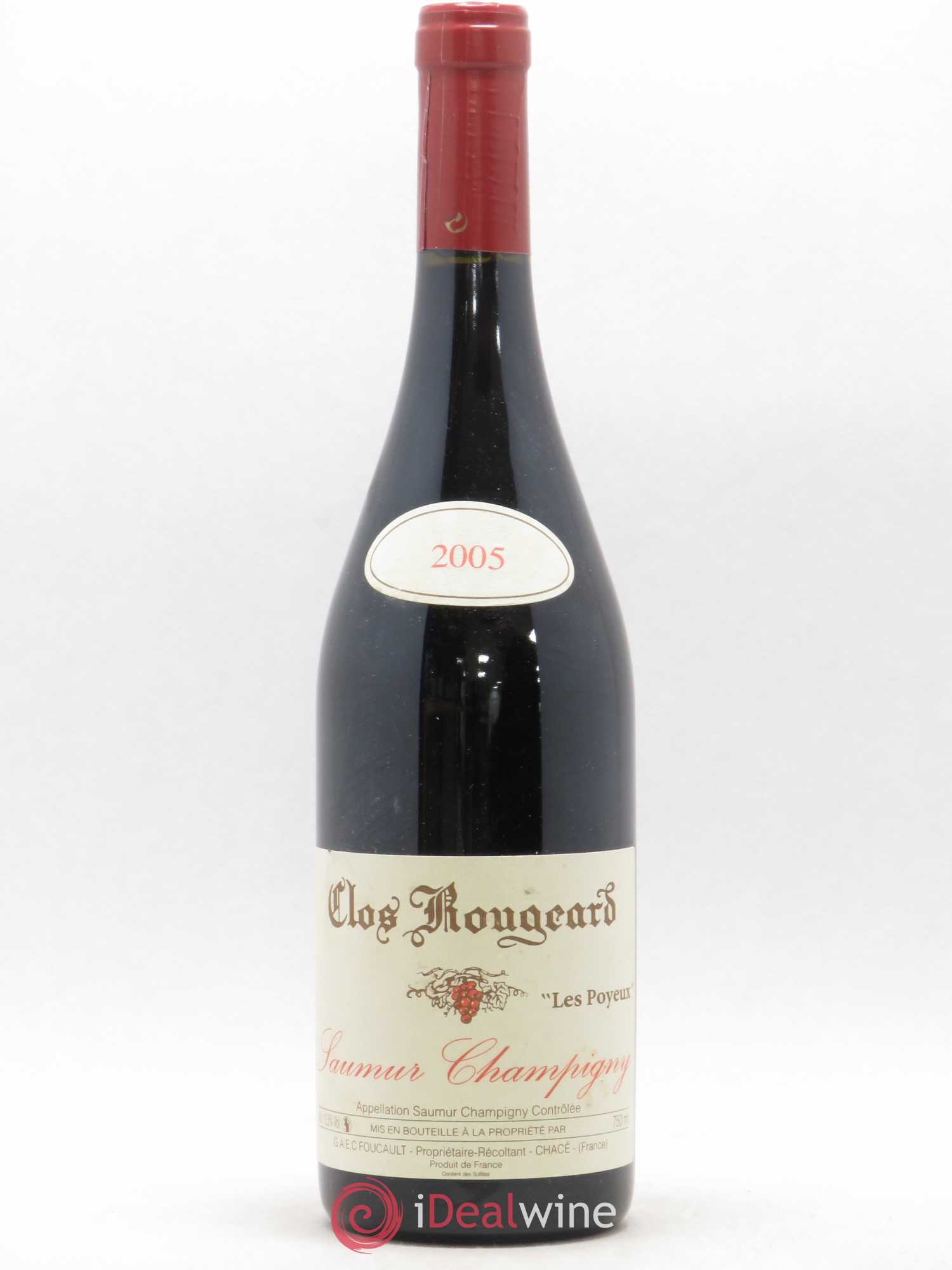 Saumur-Champigny Les Poyeux Clos Rougeard 2005 - Lot de 1 bouteille - 0