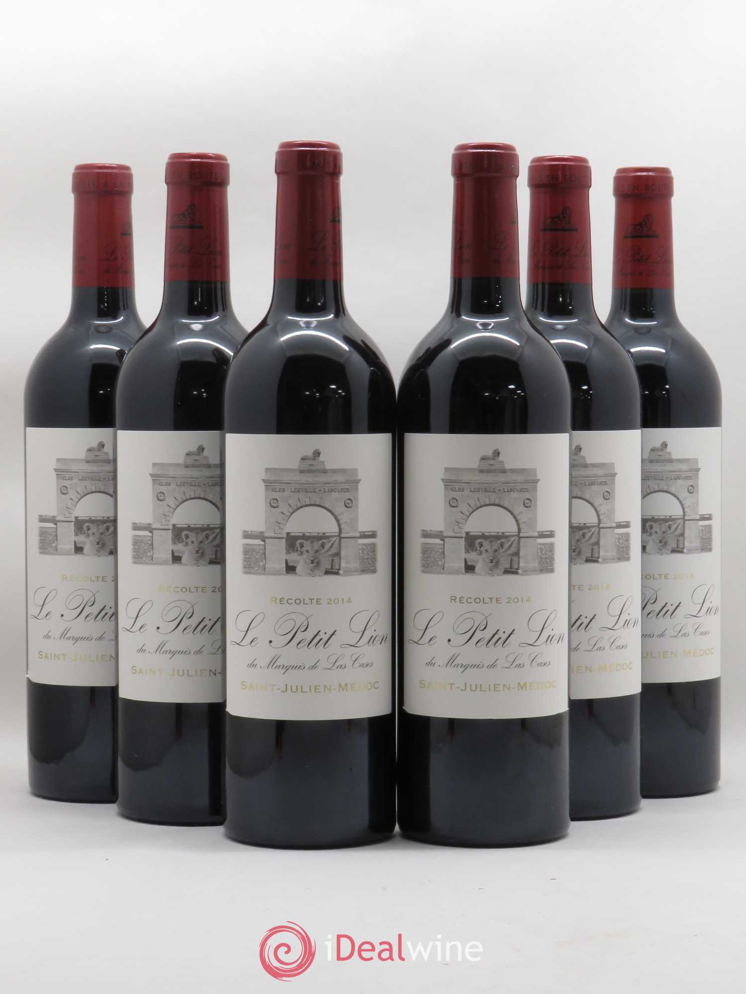 Le Petit Lion du Marquis de Las Cases Second Vin 2014 - Lot de 6 bouteilles - 0