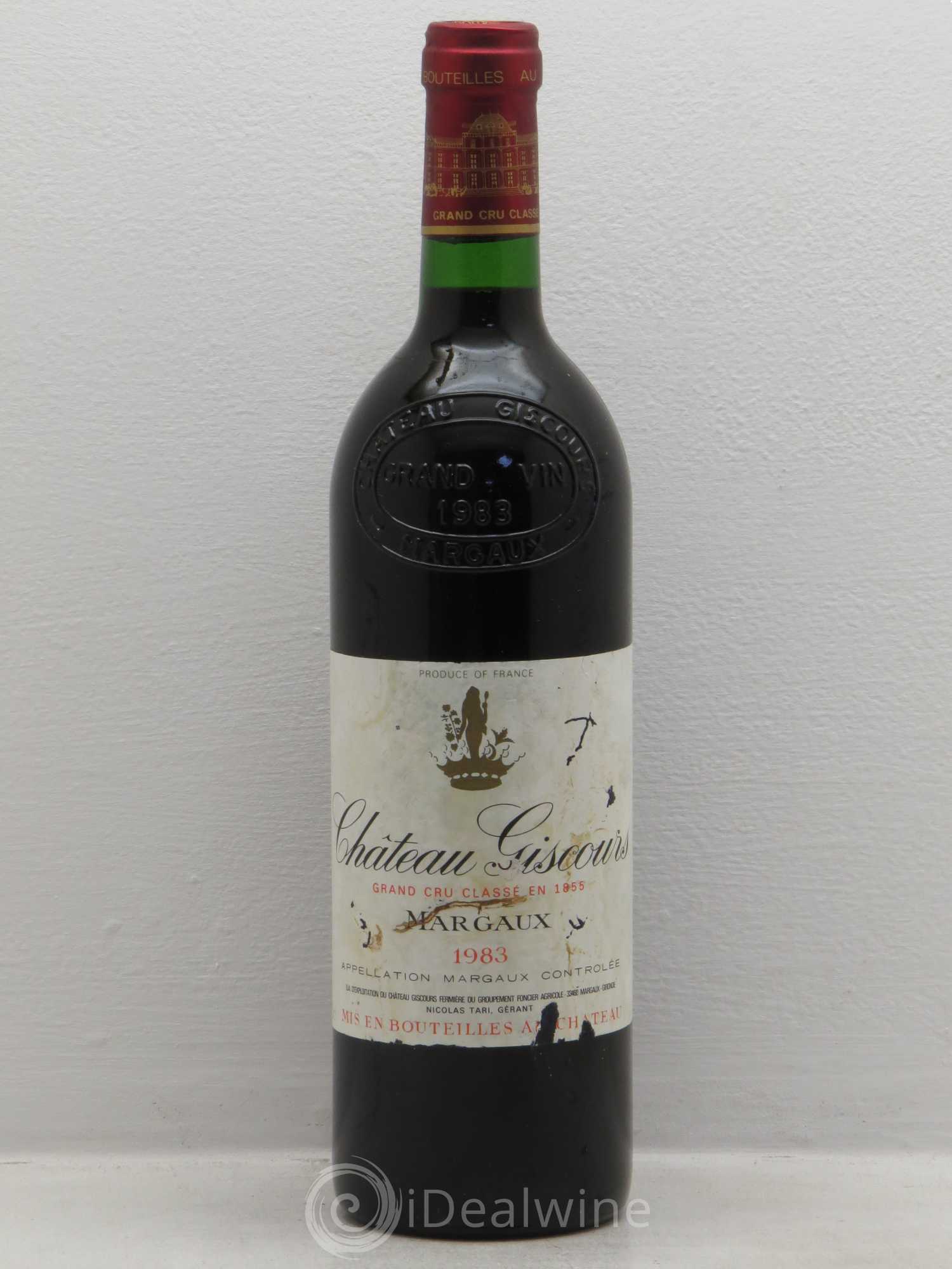 Château Giscours 3ème Grand Cru Classé 1983 - Lot de 1 bouteille - 0