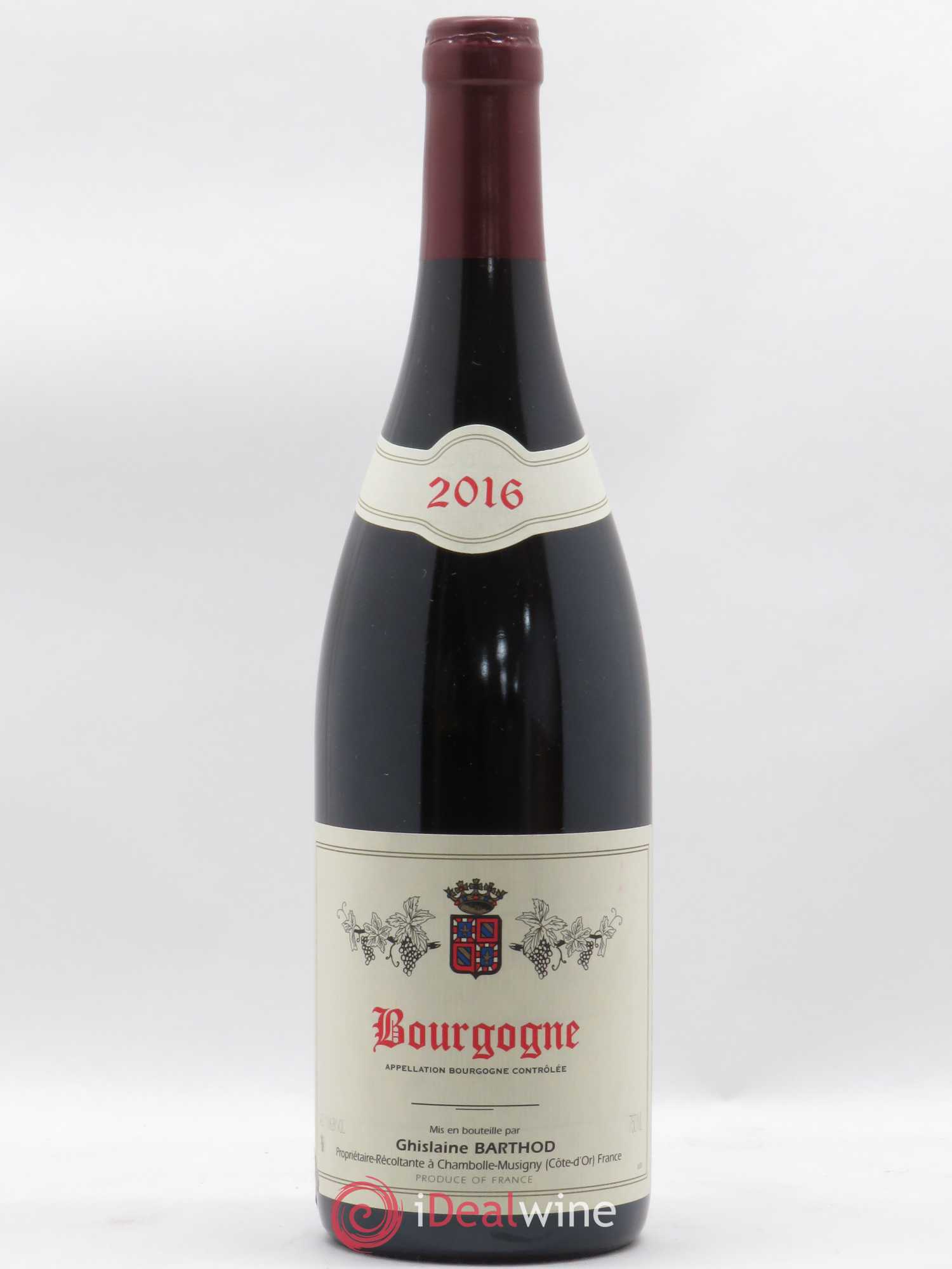 Bourgogne Ghislaine Barthod (sans prix de réserve) 2016 - Lot de 1 bouteille - 0