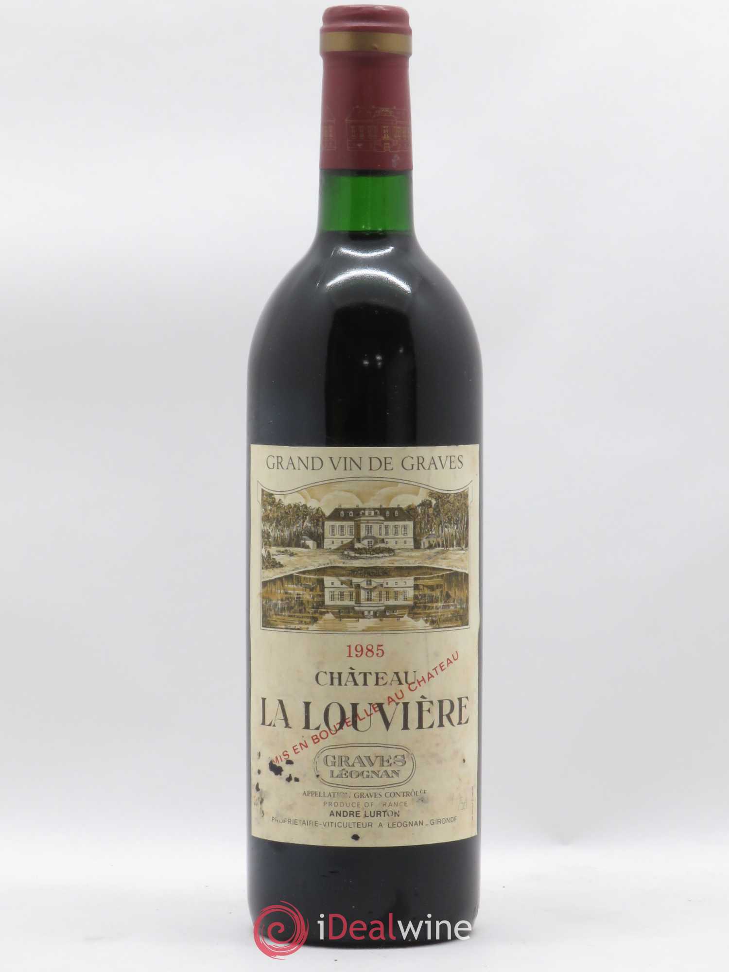 Château la Louvière (sans prix de réserve) 1985 - Lot de 1 bouteille - 0