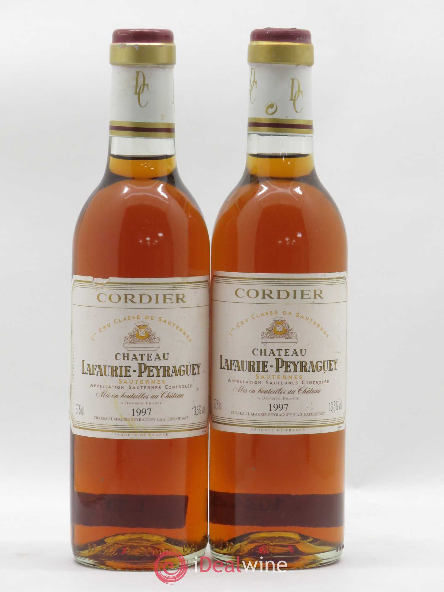 Château Lafaurie-Peyraguey 1er Grand Cru Classé (senza prezzo di riserva) 1997 - Lotto di 2 mezze bottiglie - 0