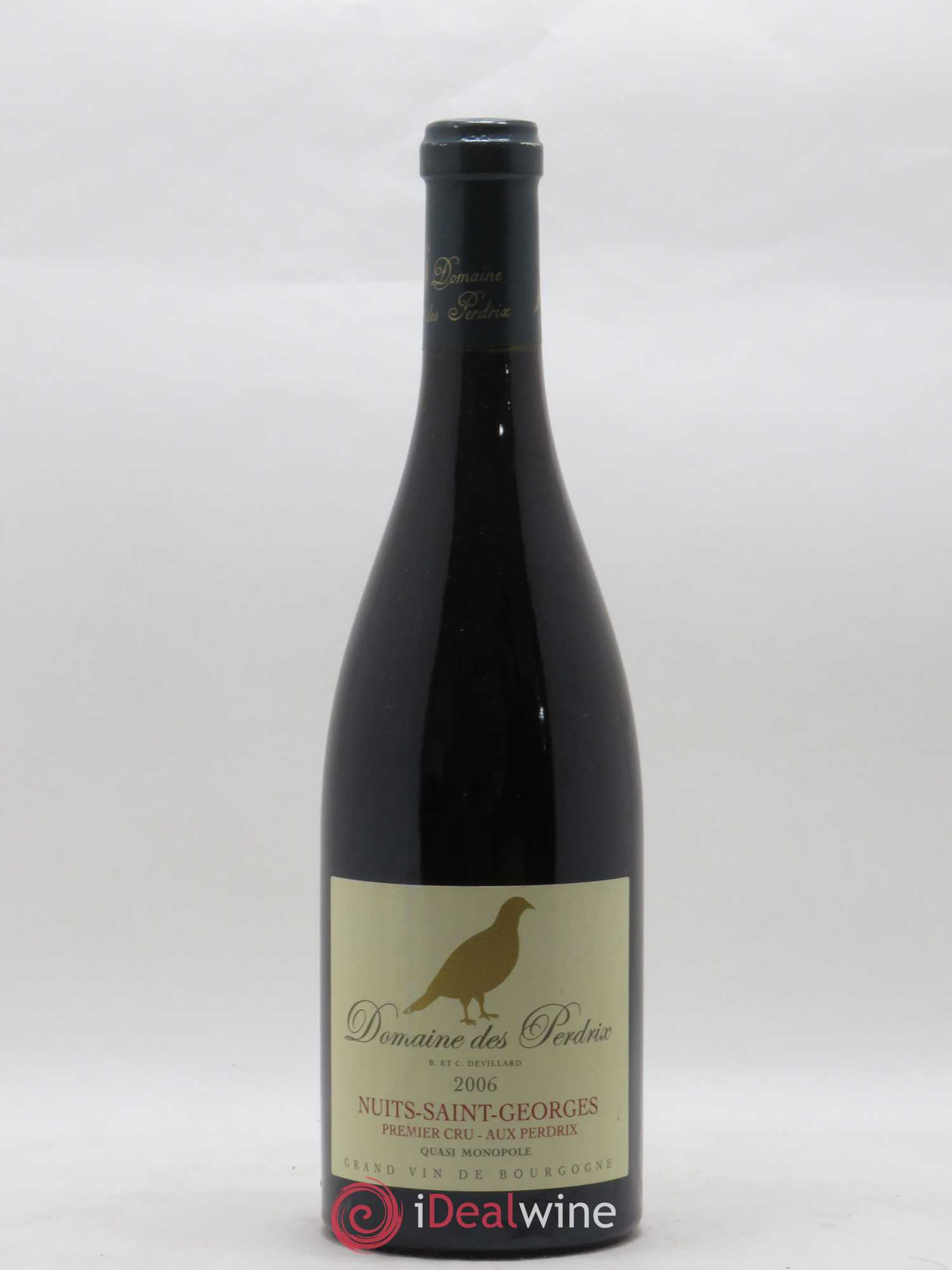 Nuits-Saint-Georges 1er Cru Aux Perdrix Perdrix (Domaine des) (sans prix de réserve) 2006 - Lot de 1 bouteille - 0