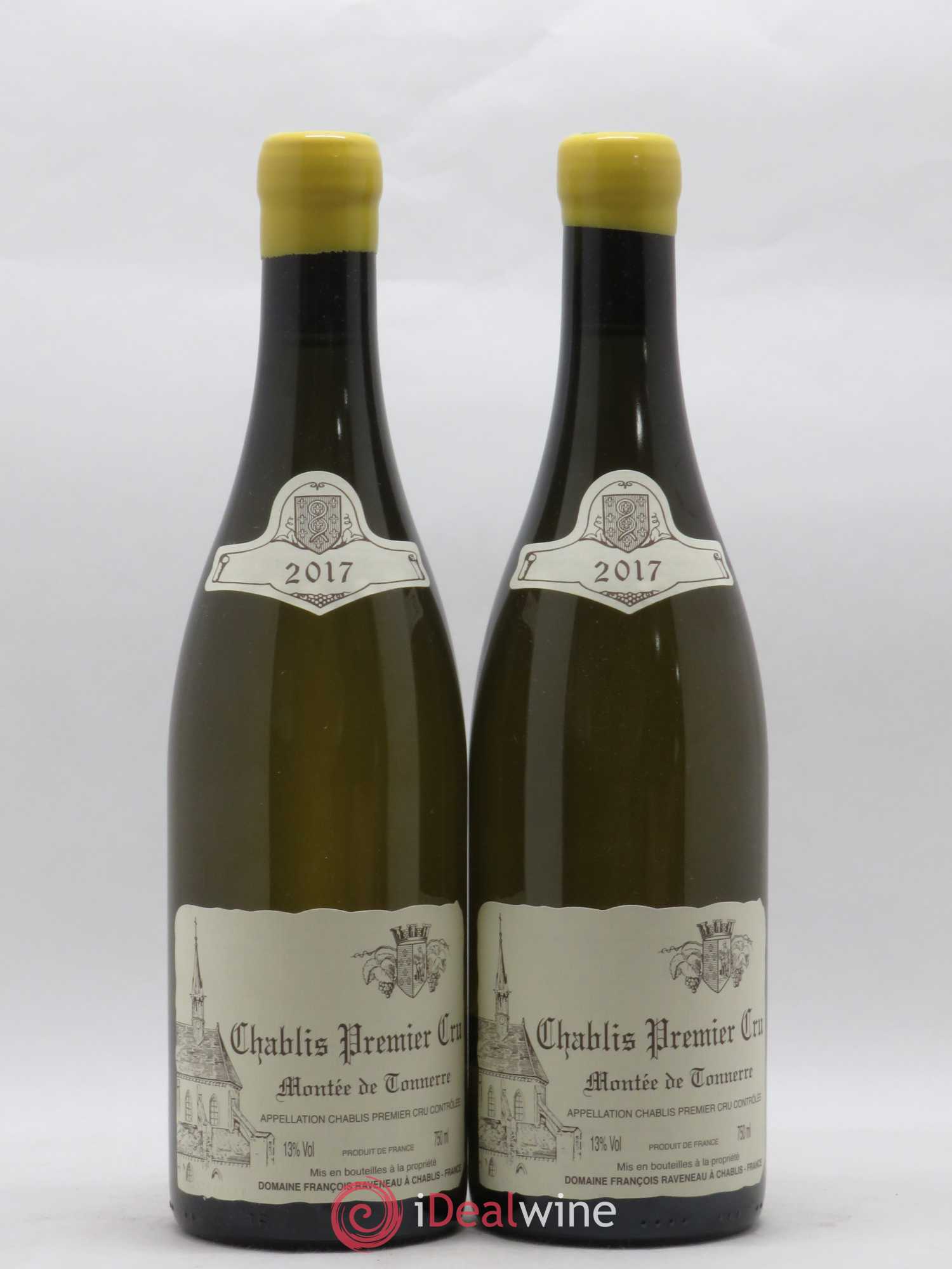 Chablis 1er Cru Montée de Tonnerre Raveneau (Domaine) 2017 - Lot de 2 bouteilles - 0