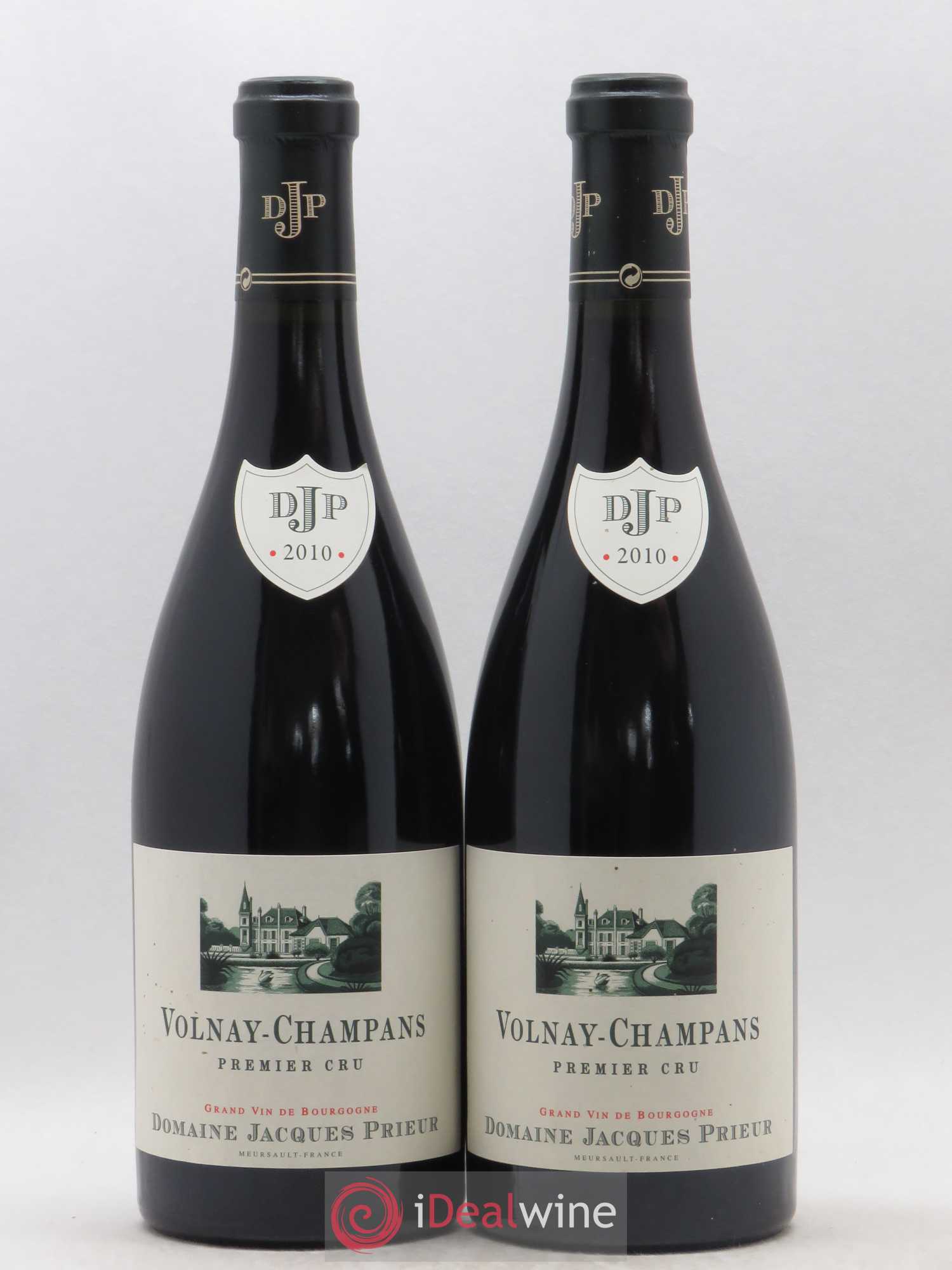 Volnay 1er Cru Champans Jacques Prieur (Domaine) 2010 - Lot de 2 bouteilles - 0