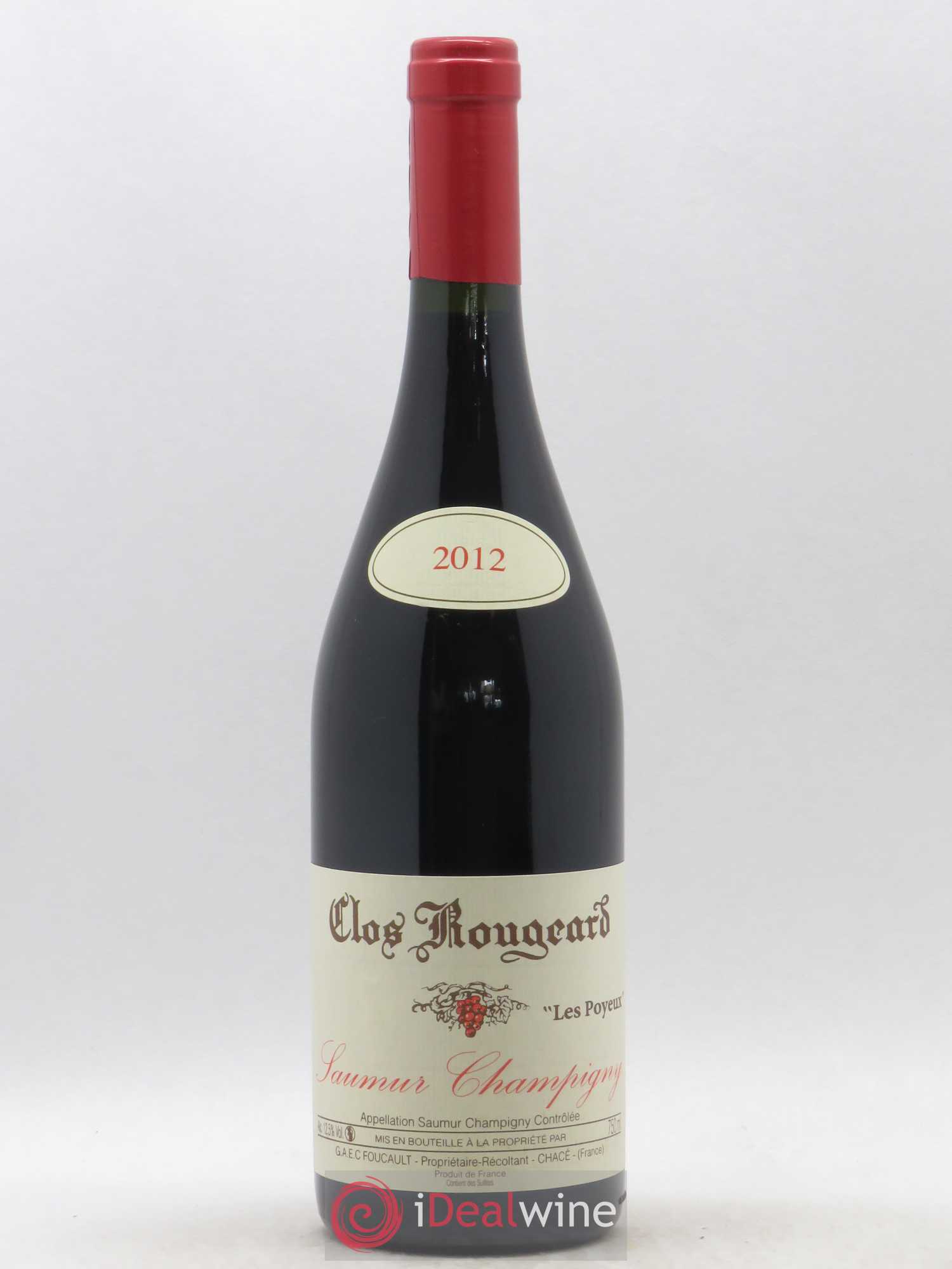 Saumur-Champigny Les Poyeux Clos Rougeard 2012 - Lot de 1 bouteille - 0