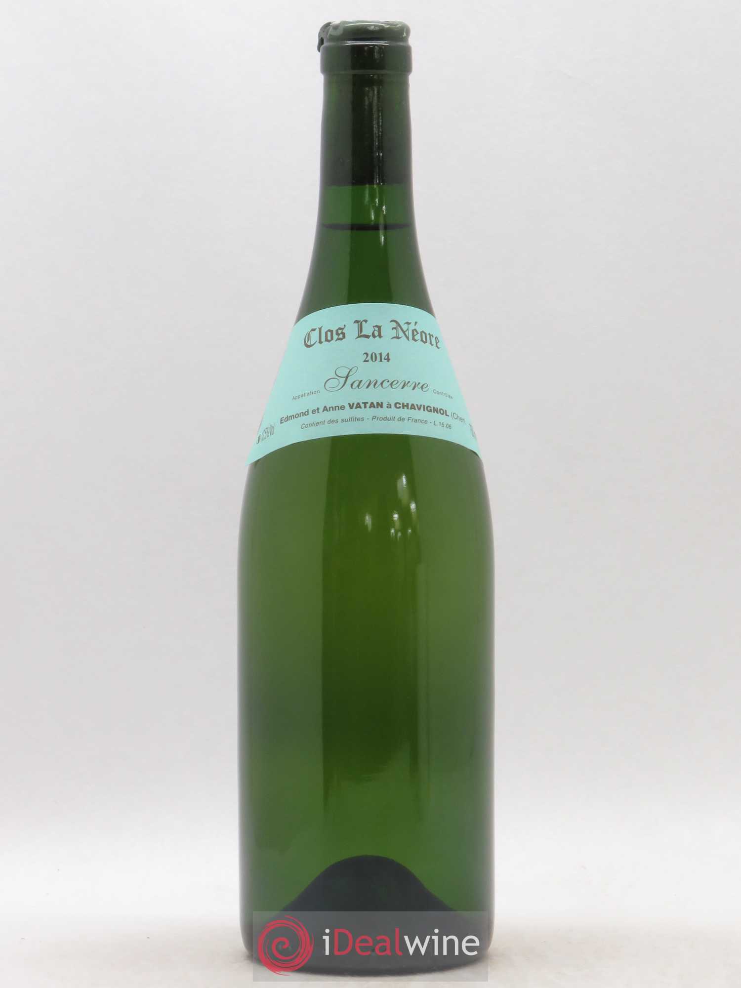 Sancerre Clos la Neore Edmond Vatan 2014 - Lot de 1 bouteille - 0
