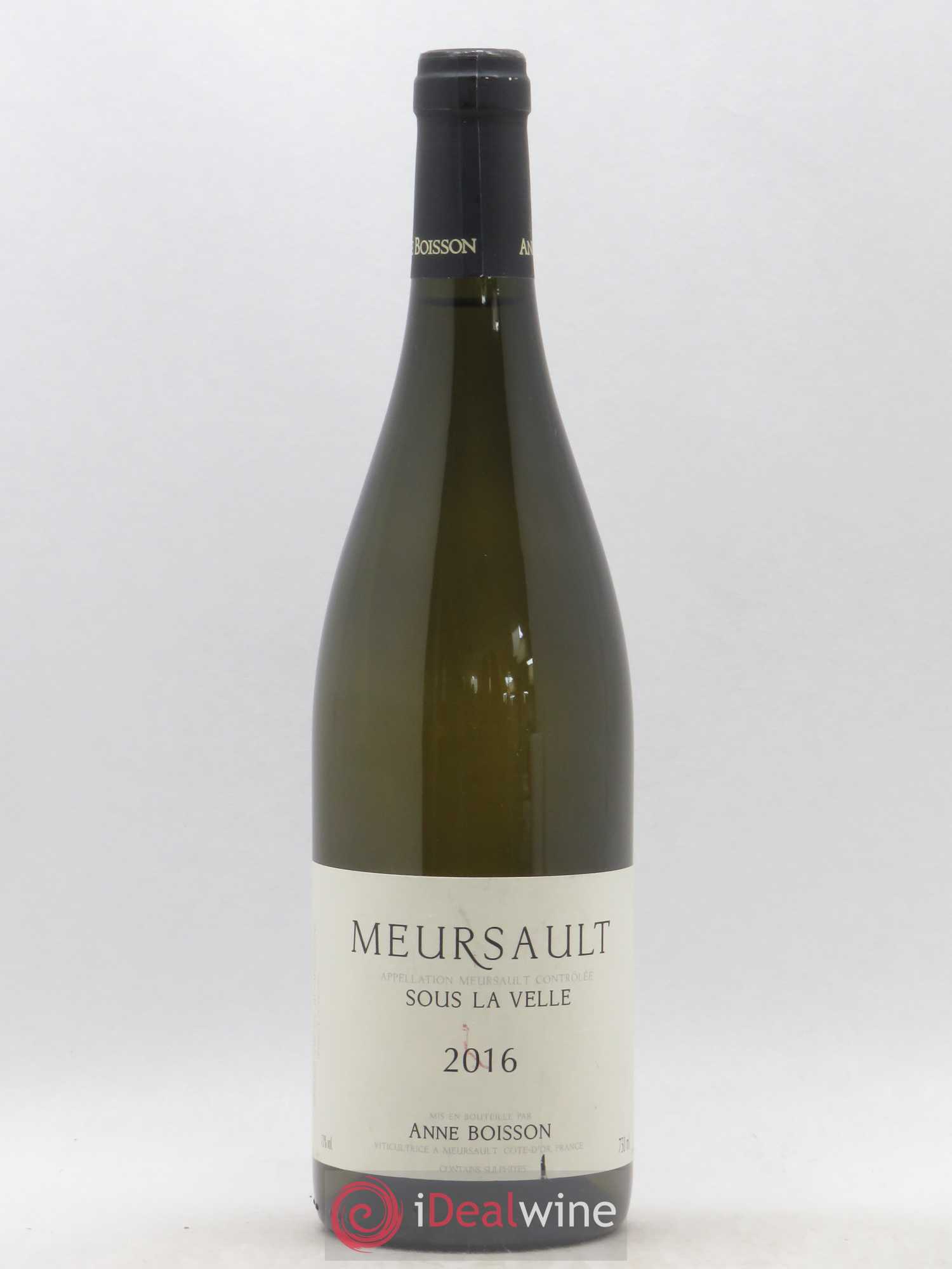 Meursault Sous la Velle Anne Boisson 2016 - Lot de 1 bouteille - 0