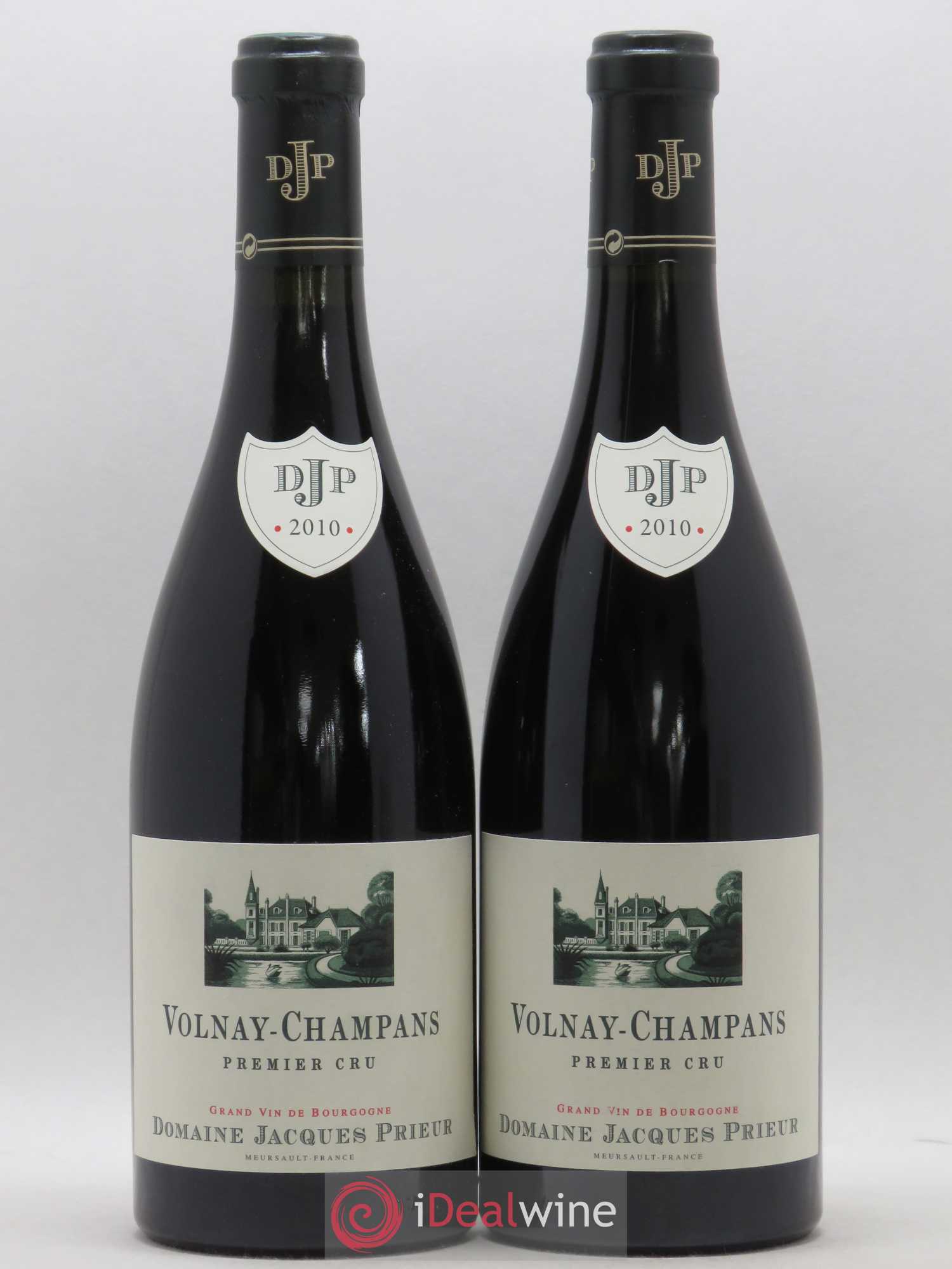 Volnay 1er Cru Champans Jacques Prieur (Domaine) 2010 - Lot de 2 bouteilles - 0