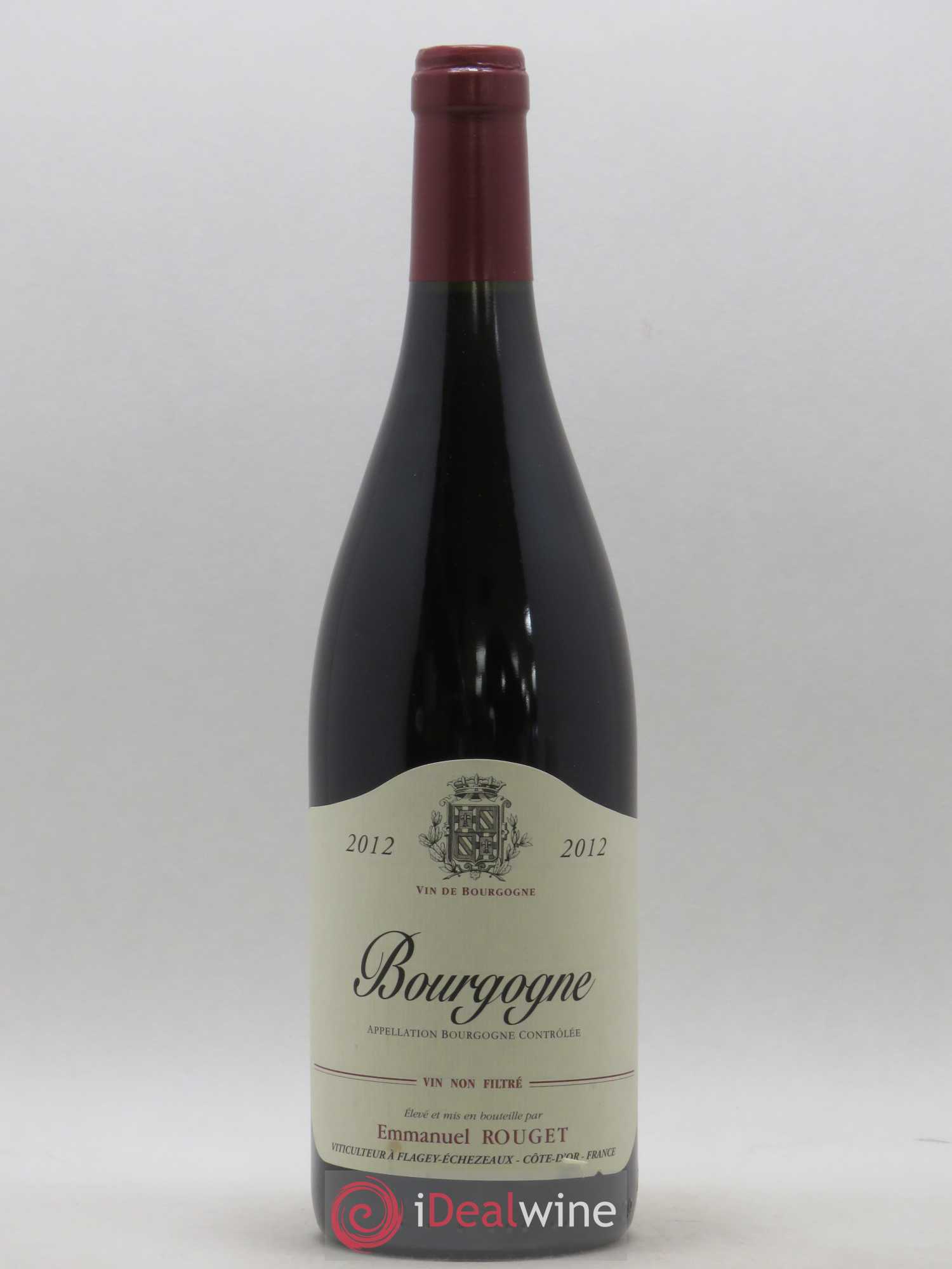 Bourgogne Emmanuel Rouget (sans prix de réserve) 2012 - Lot de 1 bouteille - 0