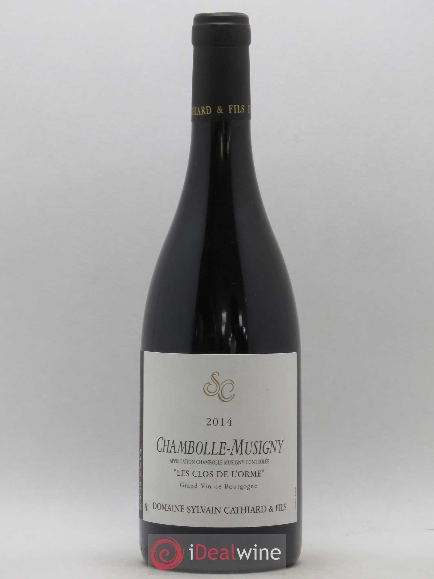 Chambolle-Musigny Les Clos de l'Orme Sylvain Cathiard & Fils 2014 - Lot de 1 bouteille - 0
