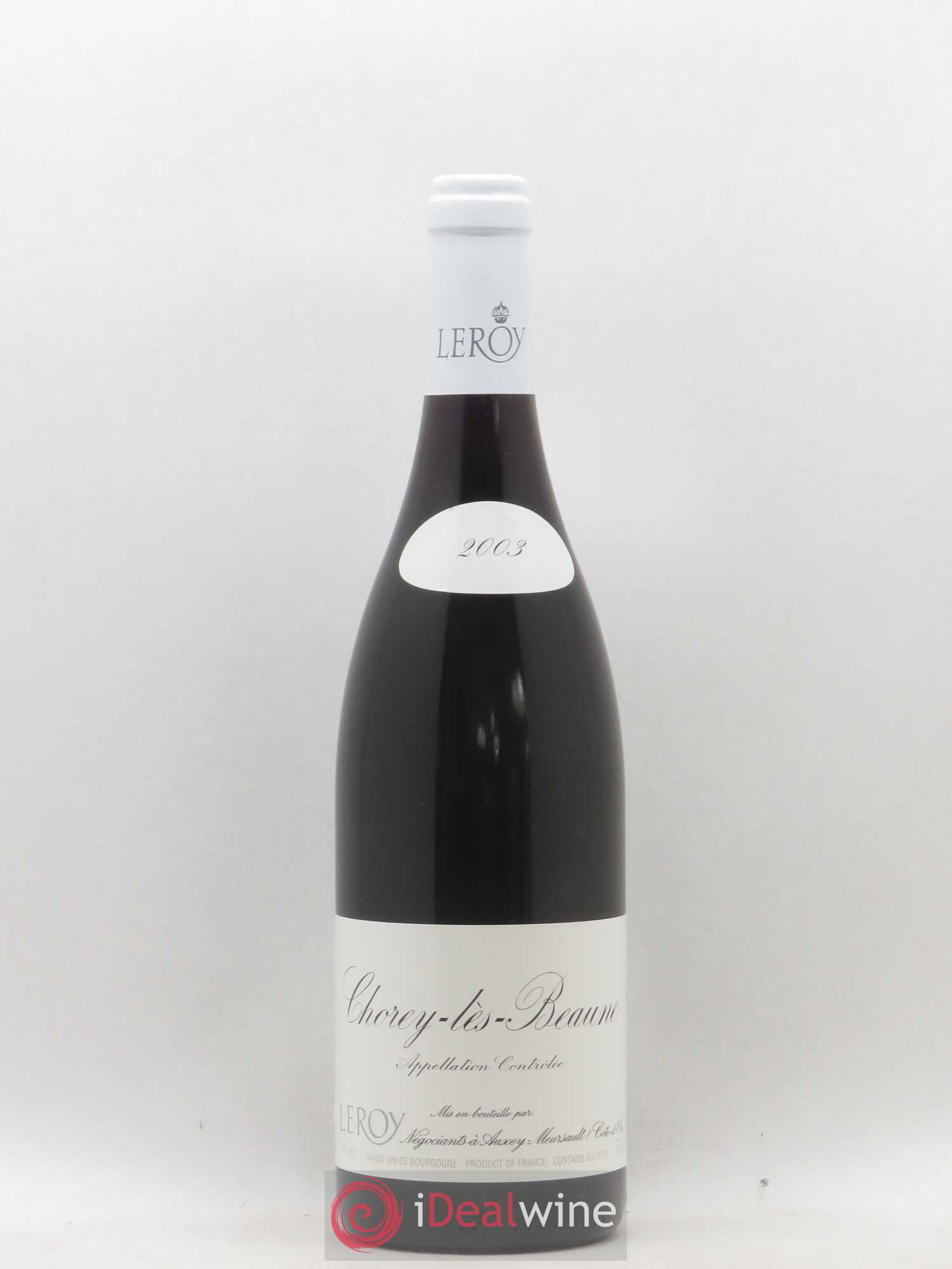 Chorey-lès-Beaune Leroy SA 2003 - Lot de 1 bouteille - 0