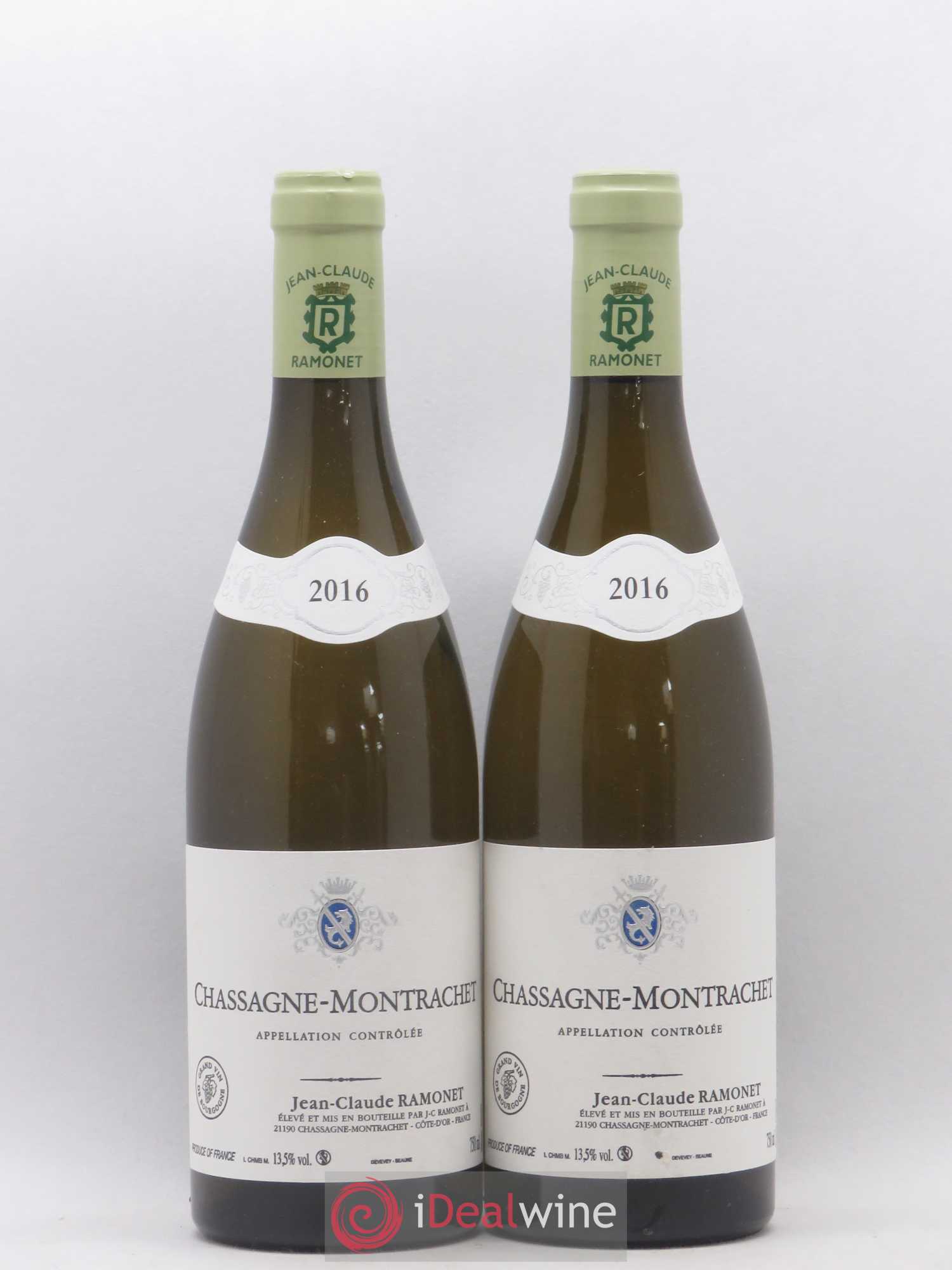 Chassagne-Montrachet Ramonet (Domaine) 2016 - Lot de 2 bouteilles - 0