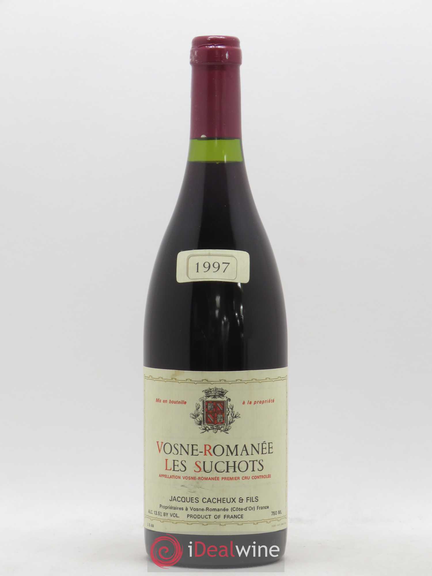 Vosne-Romanée 1er Cru Les Suchots Jacques Cacheux & Fils (sans prix de réserve) 1997 - Posten von 1 Flasche - 0