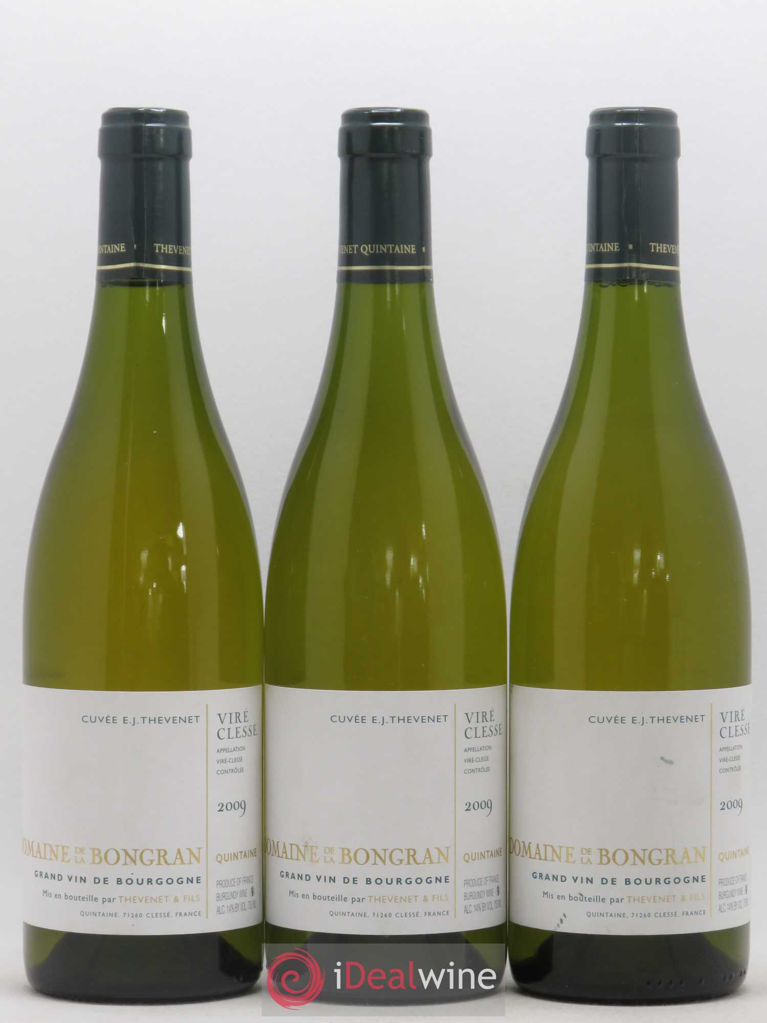 Viré-Clessé Quintaine Thevenet 2009 - Posten von 3 Flaschen - 0