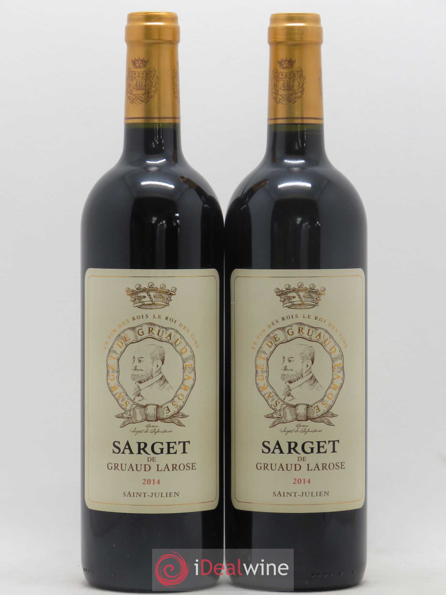 Sarget de Gruaud Larose Second Vin 2014 - Lot de 2 bouteilles - 0