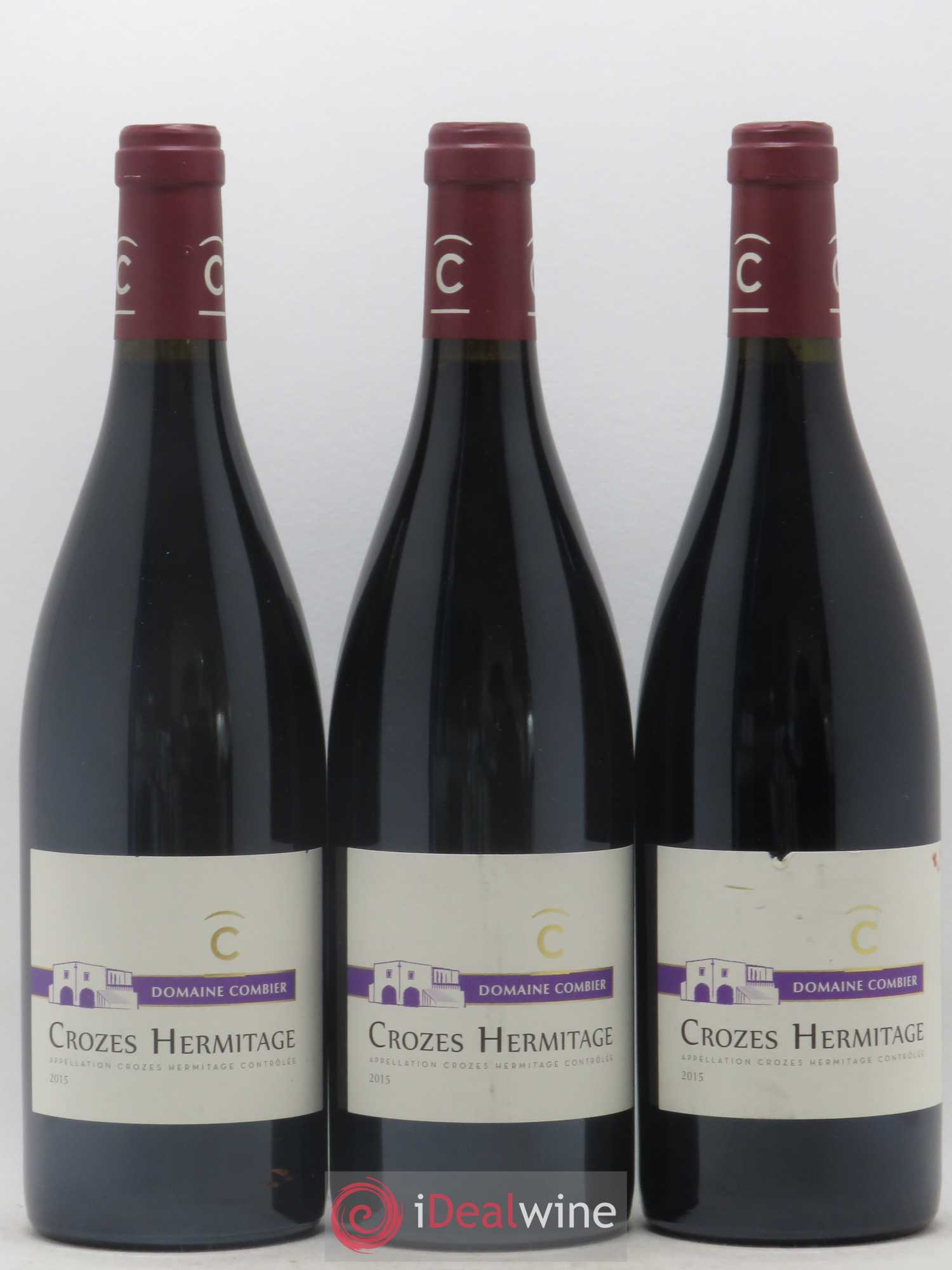 Crozes-Hermitage Combier 2015 - Lot de 3 bouteilles - 0