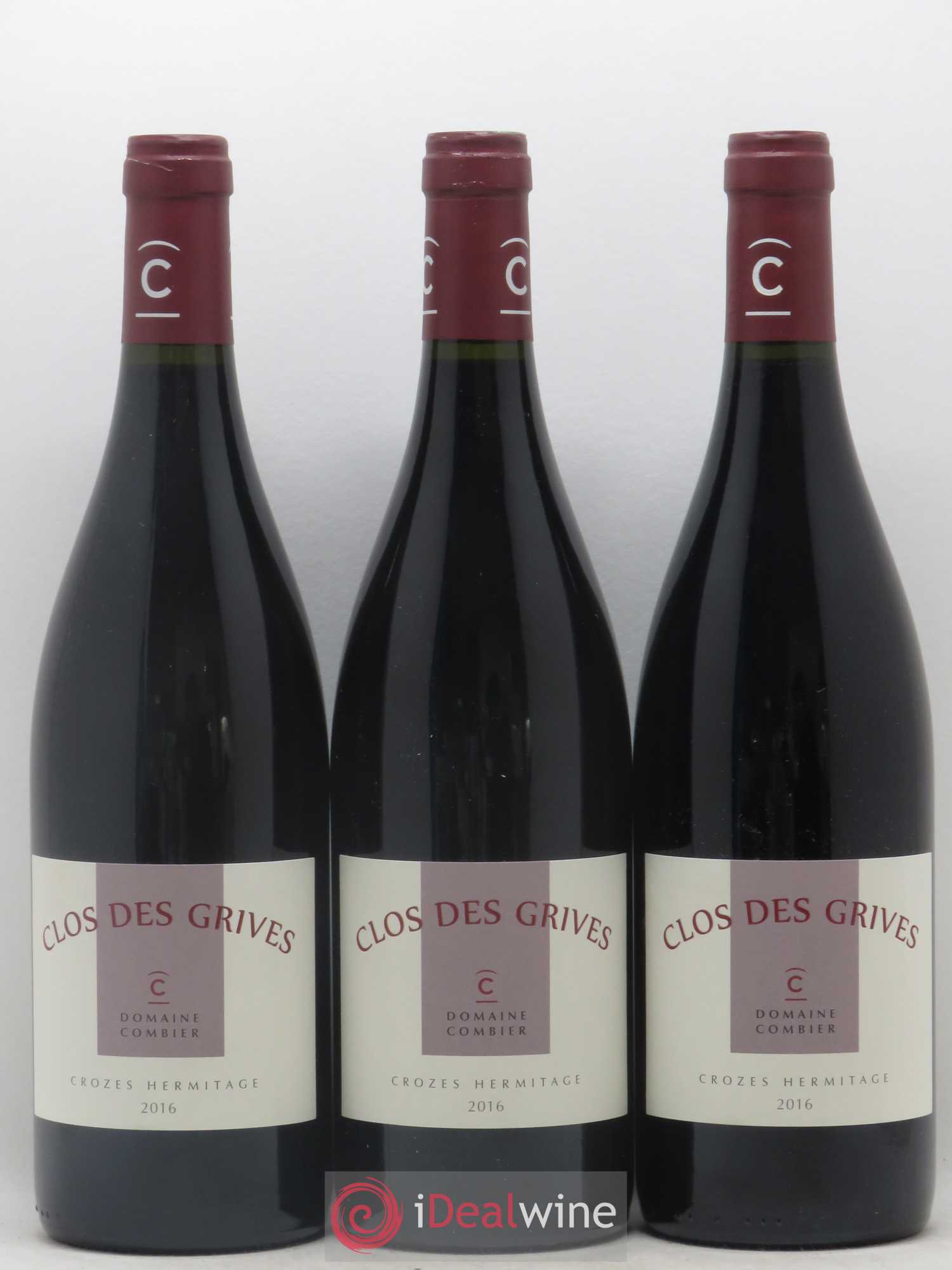 Crozes-Hermitage Clos des Grives Combier 2016 - Lot de 6 bouteilles - 2