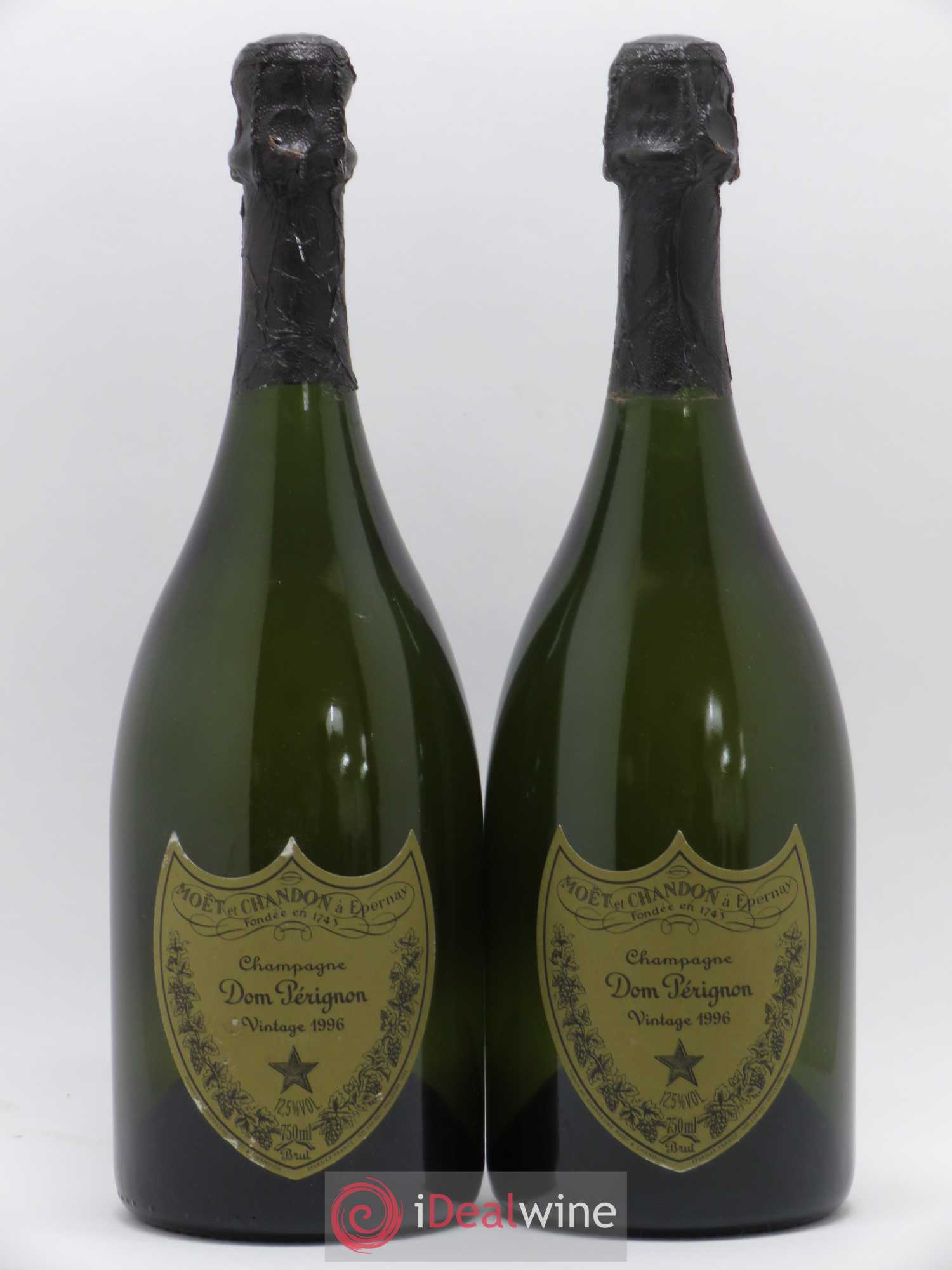 Brut Dom Pérignon 1996 - Lot de 2 bouteilles - 0