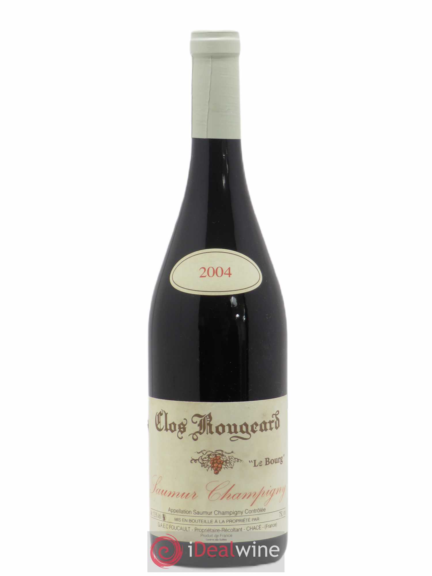 Saumur-Champigny Le Bourg Clos Rougeard 2004 - Lot de 1 bouteille - 0