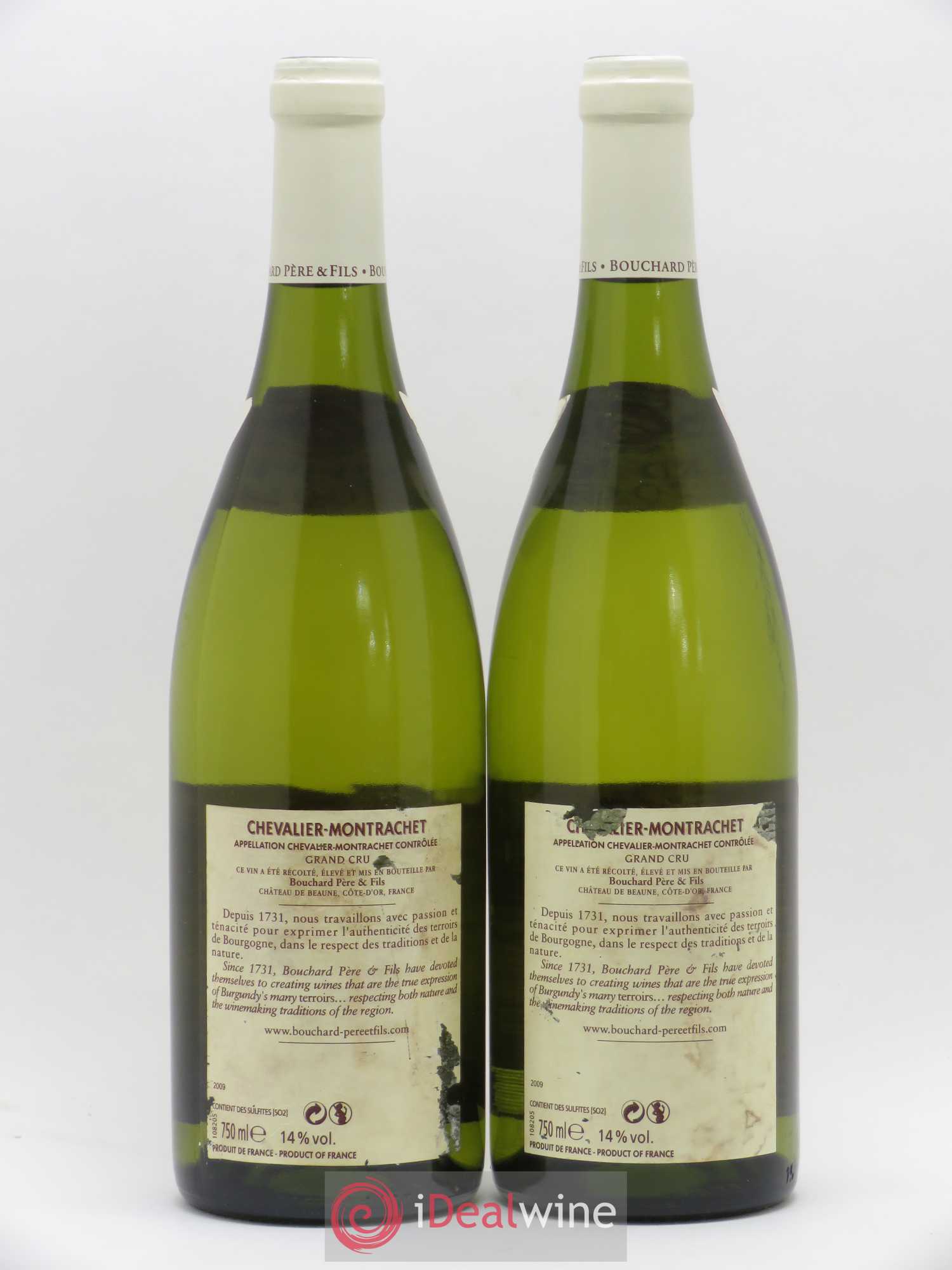 Chevalier-Montrachet Grand Cru Bouchard Père & Fils 2009 - Lot de 2 bouteilles - 1