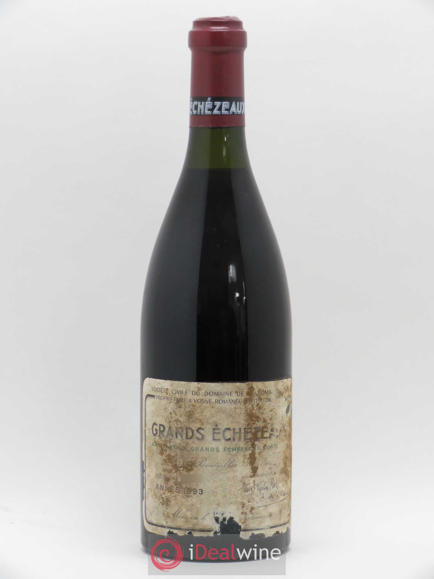 Grands-Echezeaux Grand Cru Domaine de la Romanée-Conti 1993 - Lot de 1 bouteille - 0