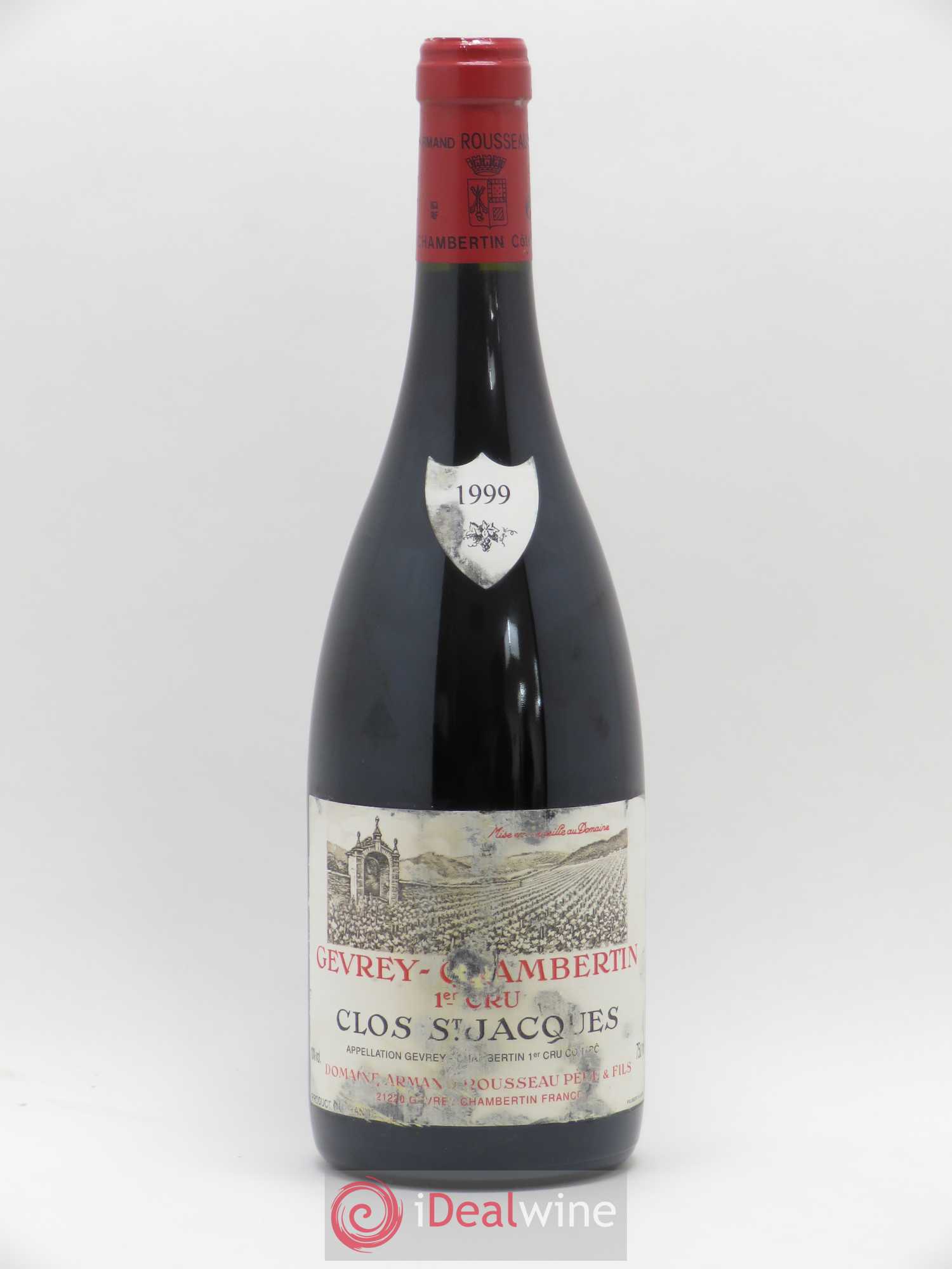 Gevrey-Chambertin 1er Cru Clos Saint-Jacques Armand Rousseau (Domaine) 1999 - Lot de 1 bouteille - 0