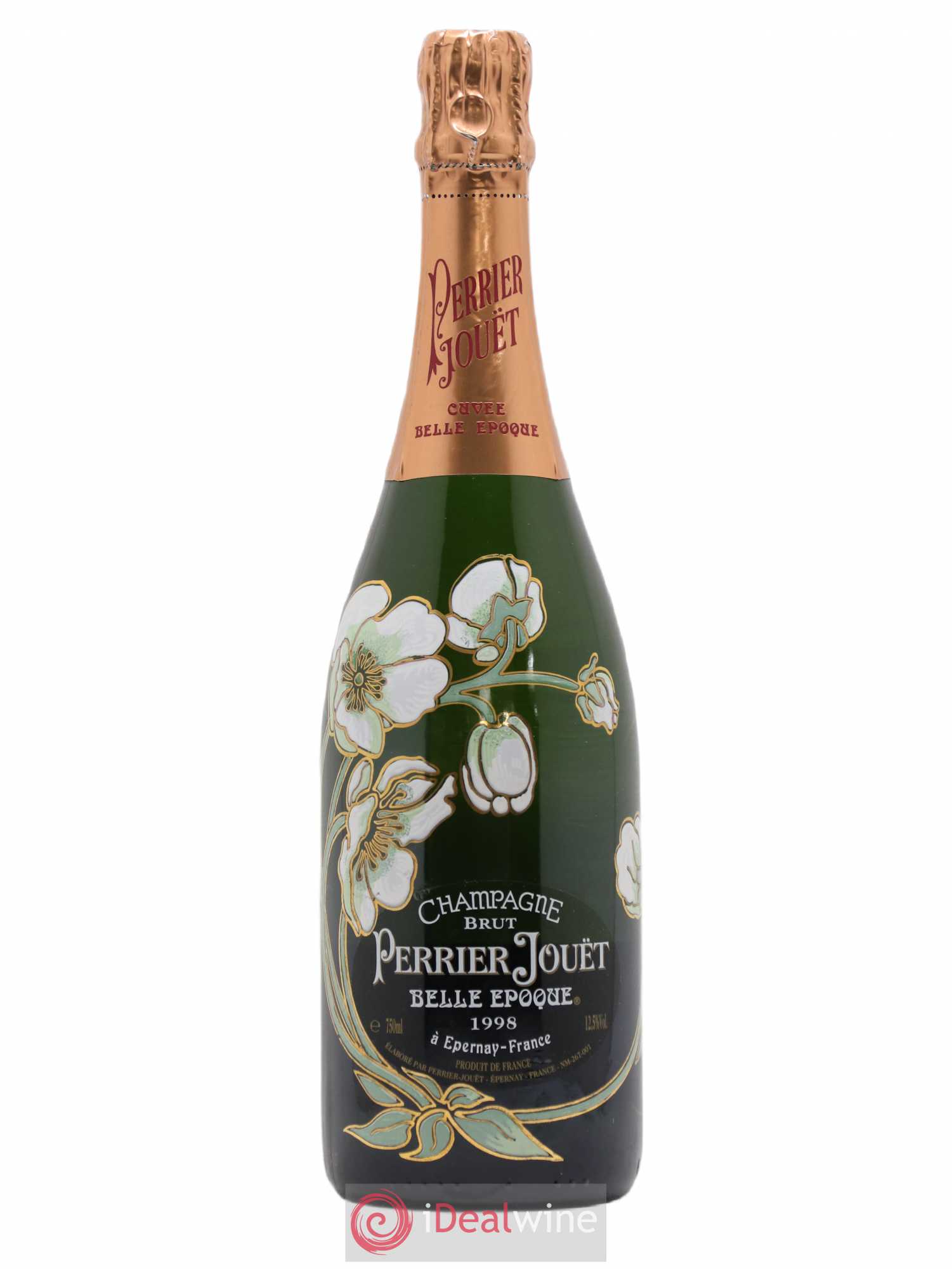 Cuvée Belle Epoque Brut Perrier-Jouët Brut 1998 - Lot de 1 bouteille - 0