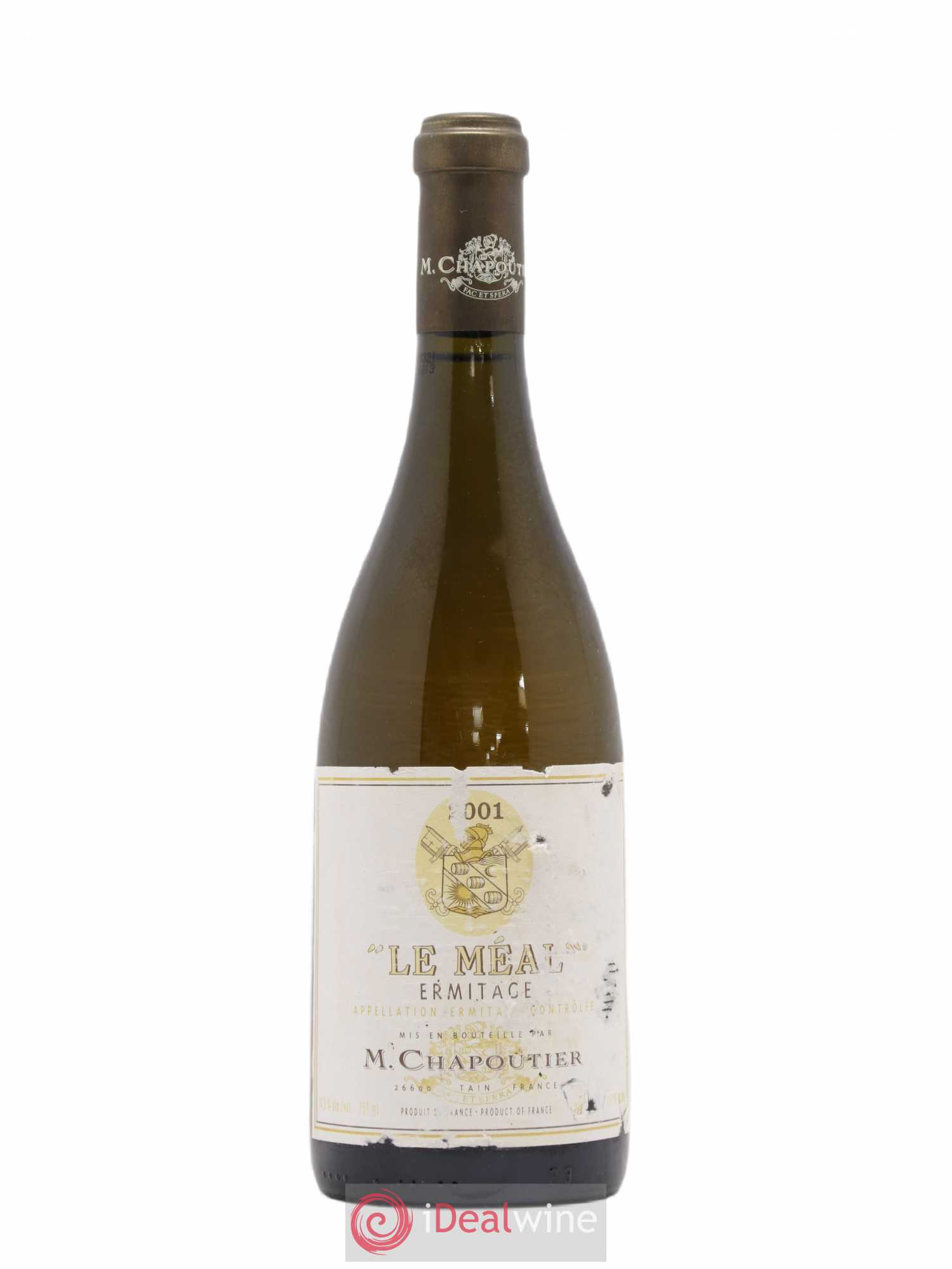 Hermitage Ermitage Le Méal Chapoutier 2001 - Lot de 1 bouteille - 0