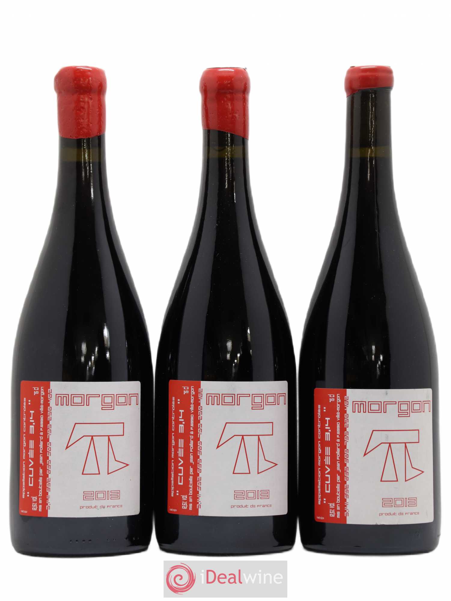 Morgon 3.14 Jean Foillard 2013 - Lot de 3 bouteilles - 0