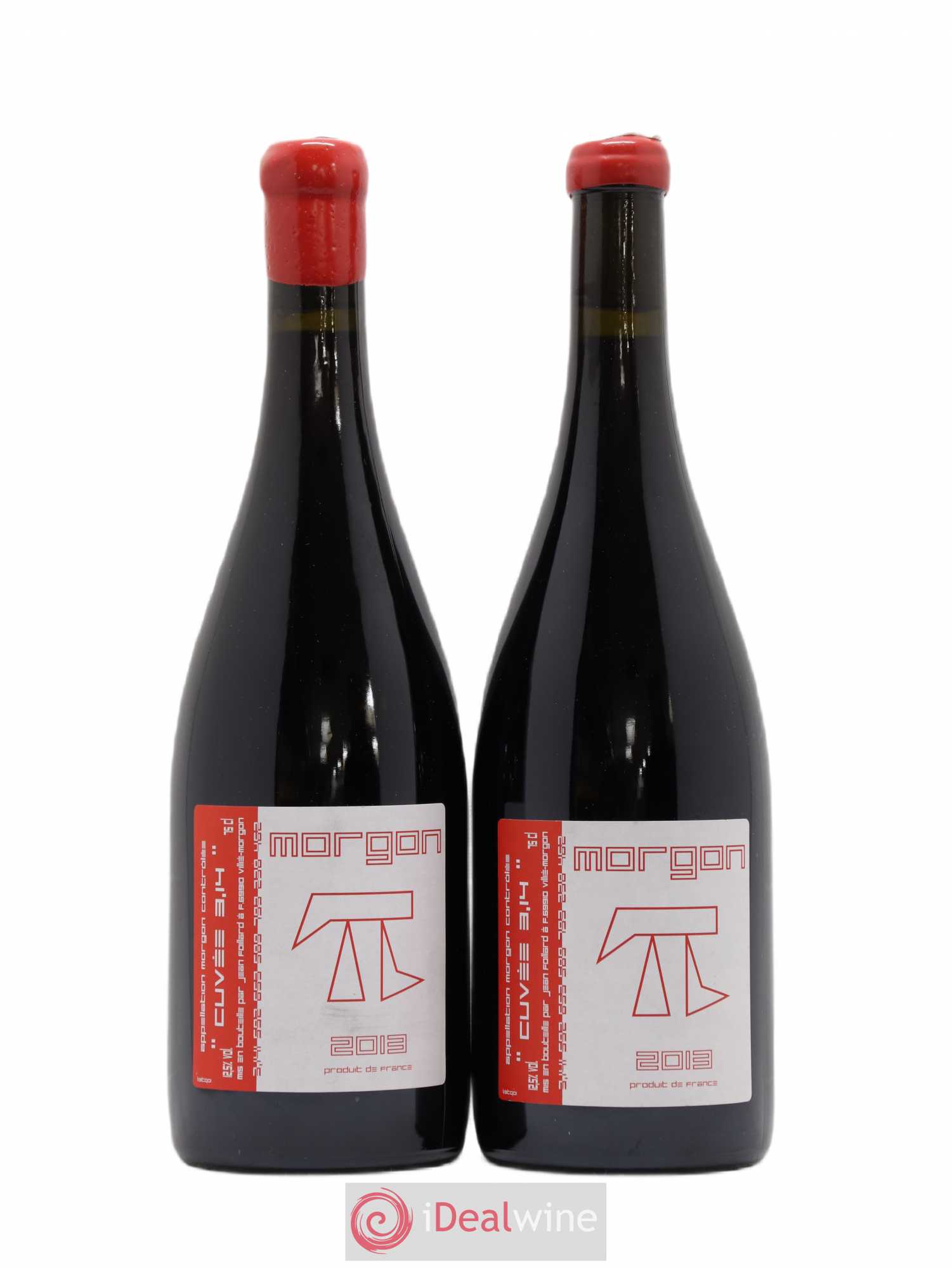 Morgon 3.14 Jean Foillard 2013 - Lot de 2 bouteilles - 0