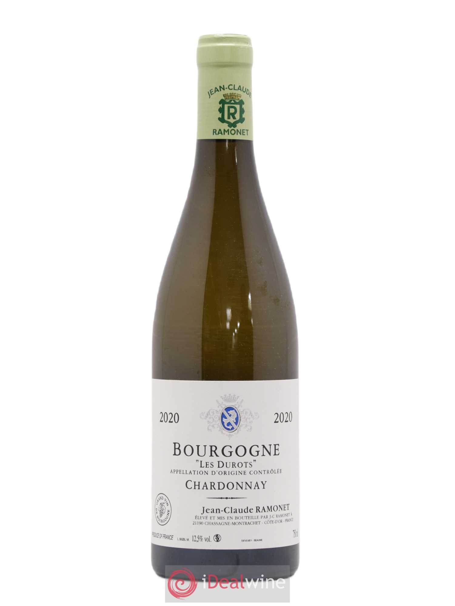 Bourgogne Les Durots Ramonet (Domaine) 2020 - Posten von 1 Flasche - 0