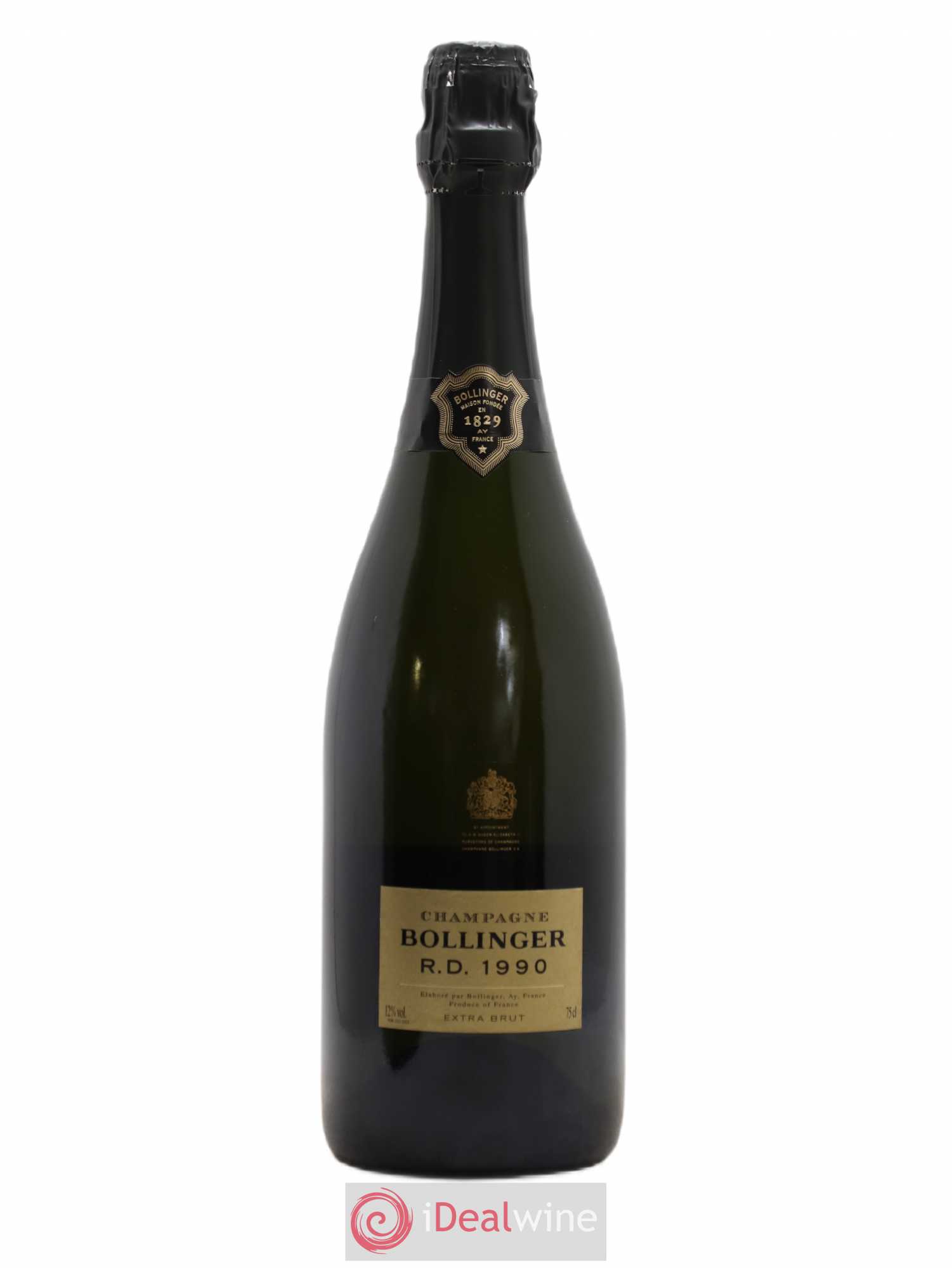 R.D. Extra-Brut Bollinger 1990 - Lot de 1 bouteille - 0