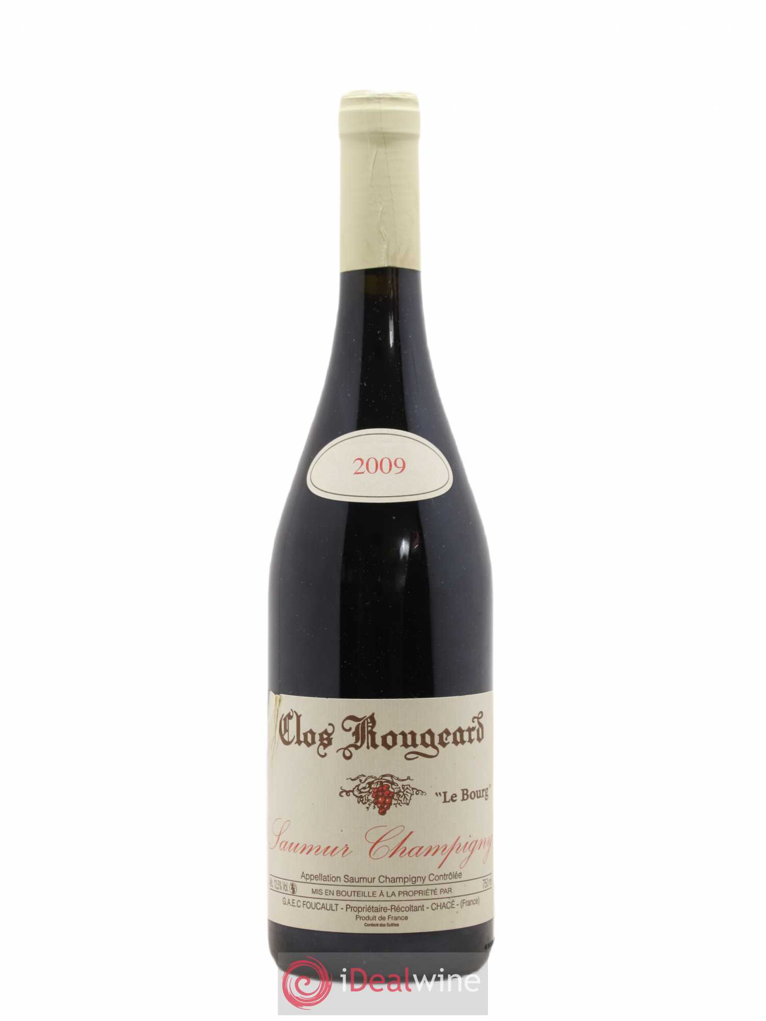 Saumur-Champigny Le Bourg Clos Rougeard 2009 - Lot de 1 bouteille - 0