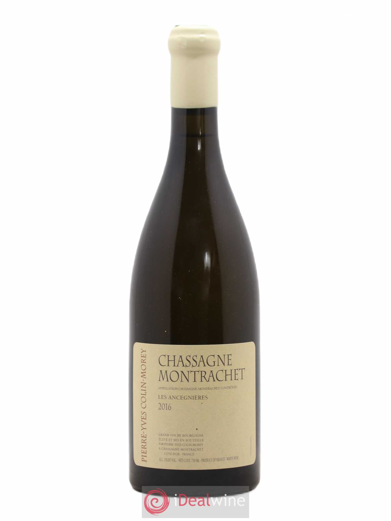 Chassagne-Montrachet Les Ancégnières Pierre-Yves Colin Morey 2016 - Lot de 1 bouteille - 0