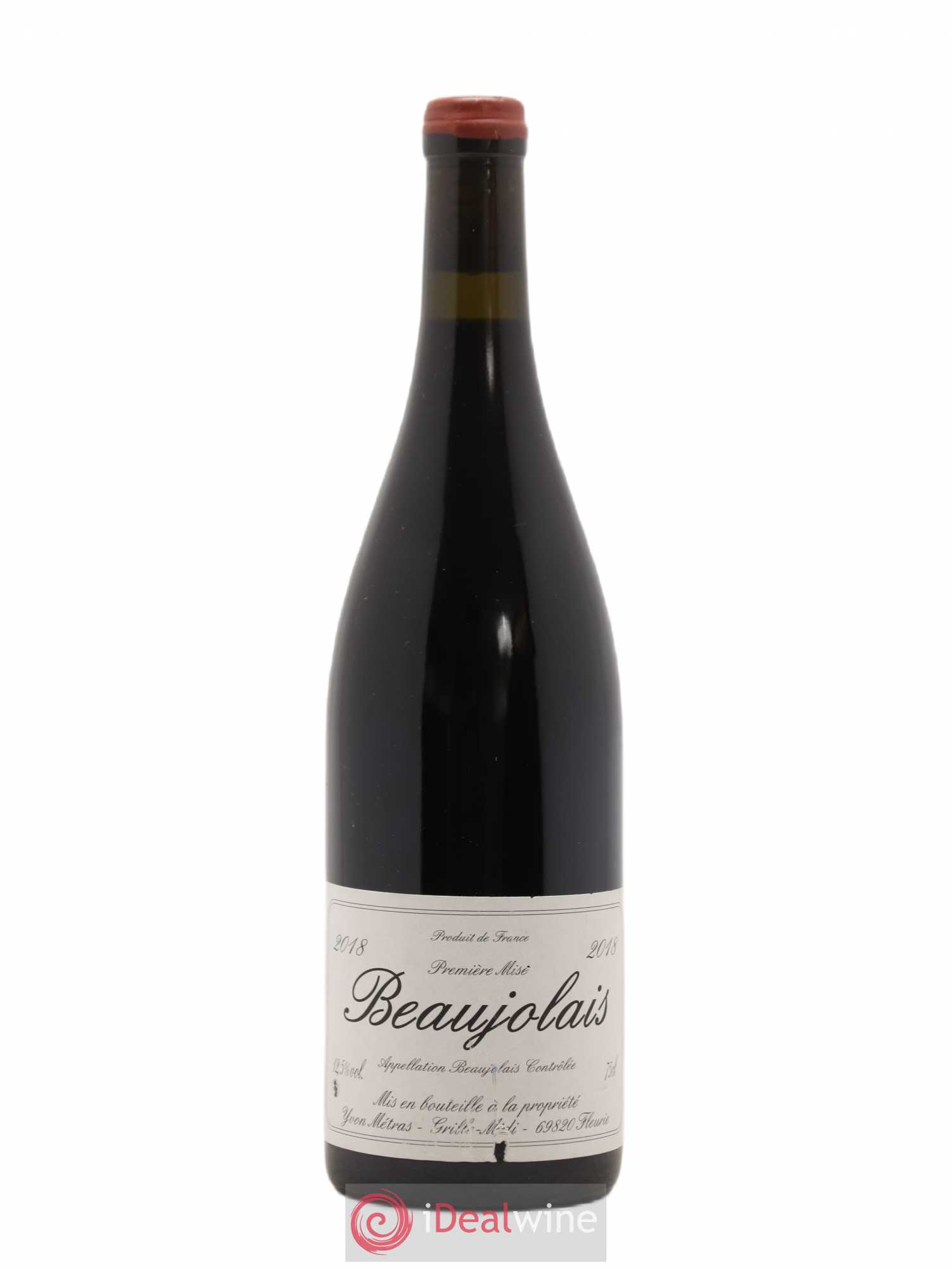 Beaujolais Yvon Métras (sans prix de réserve) 2018 - Lot de 1 bouteille - 0