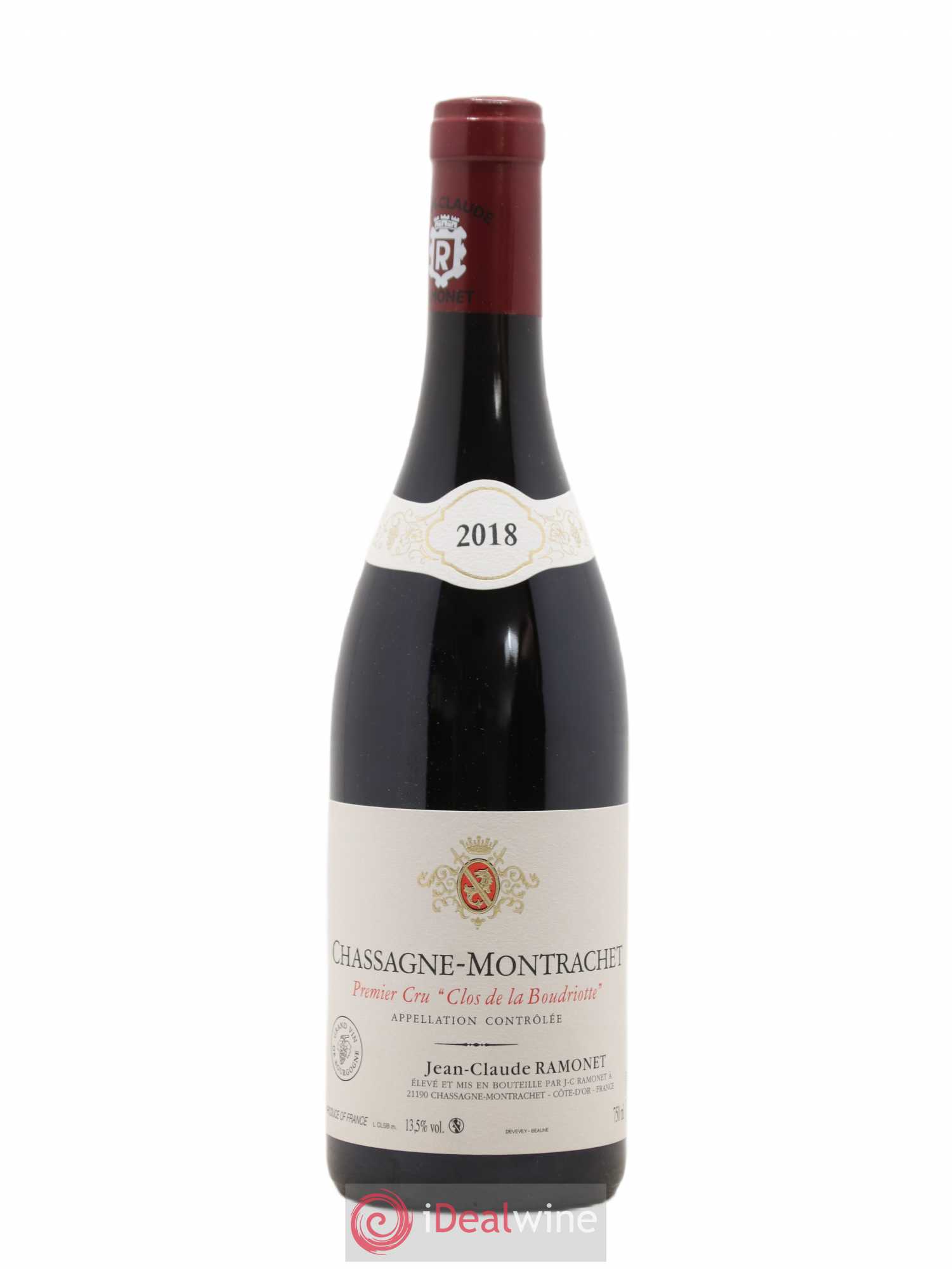 Chassagne-Montrachet 1er Cru Clos de la Boudriotte Ramonet (Domaine) 2018 - Lot de 1 bouteille - 0