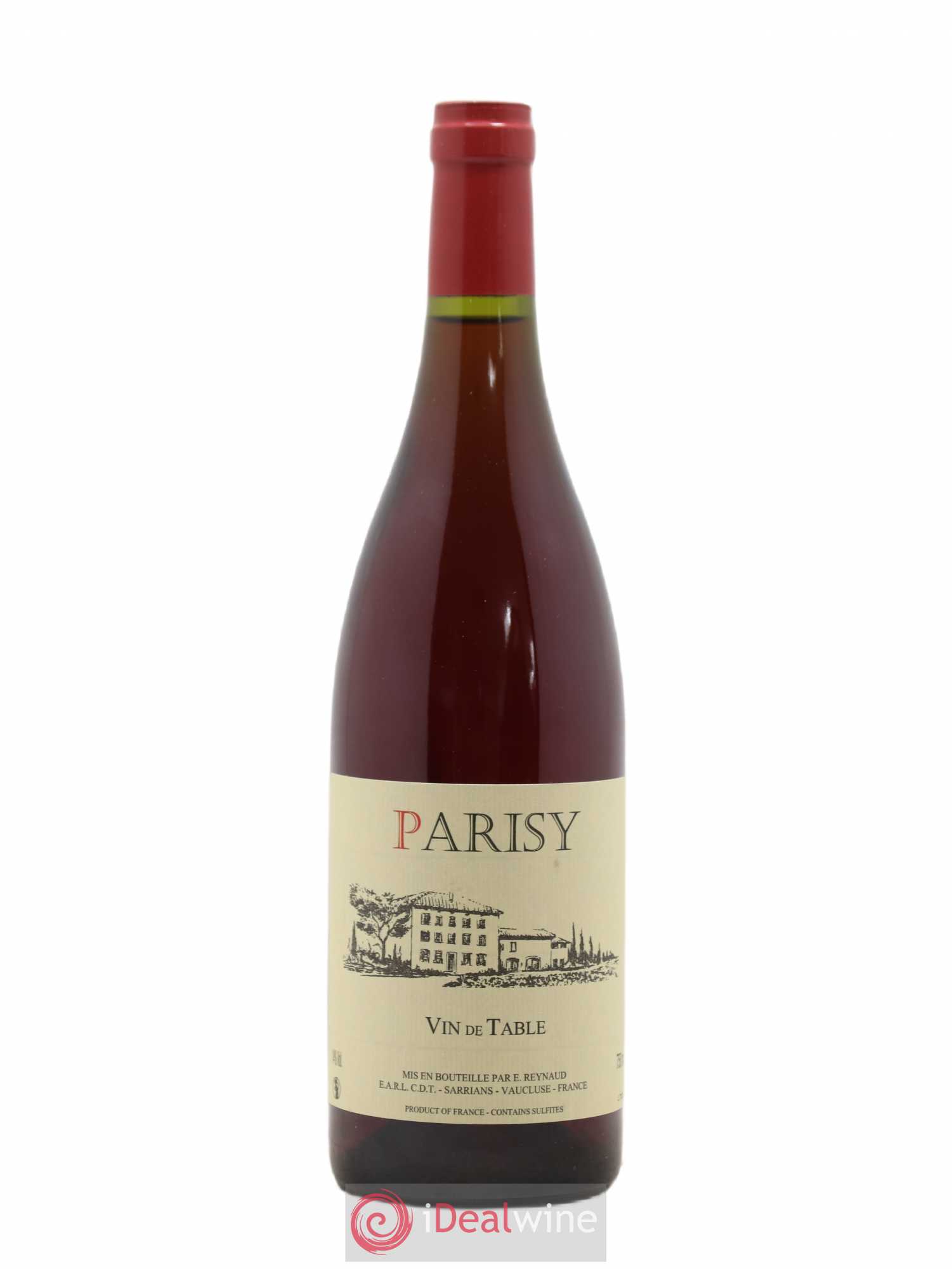 Vin de Table Parisy Emmanuel Reynaud - Lot de 1 bouteille - 0