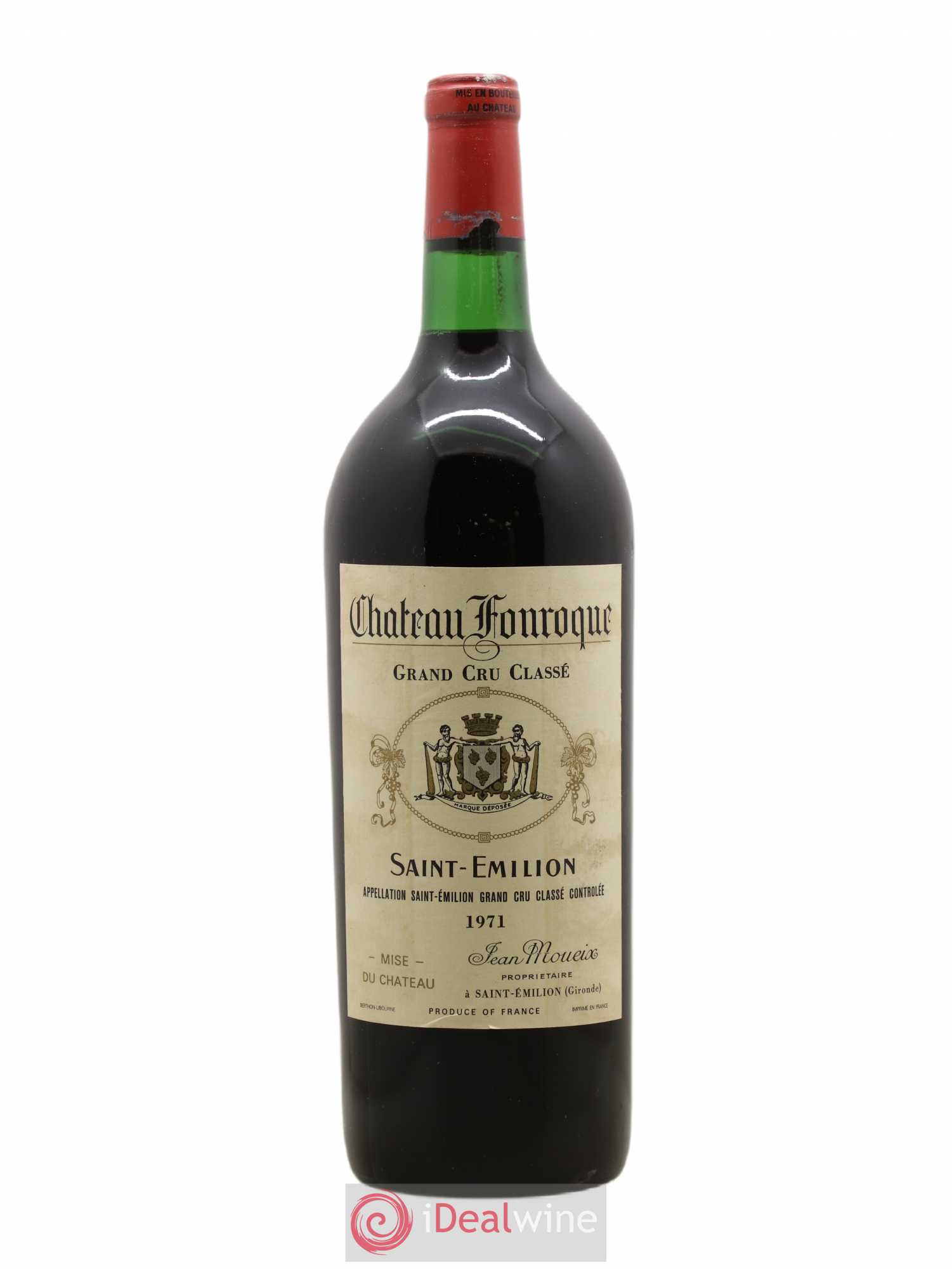 Château Fonroque Grand Cru Classé 1971 - Lot de 1 magnum - 0