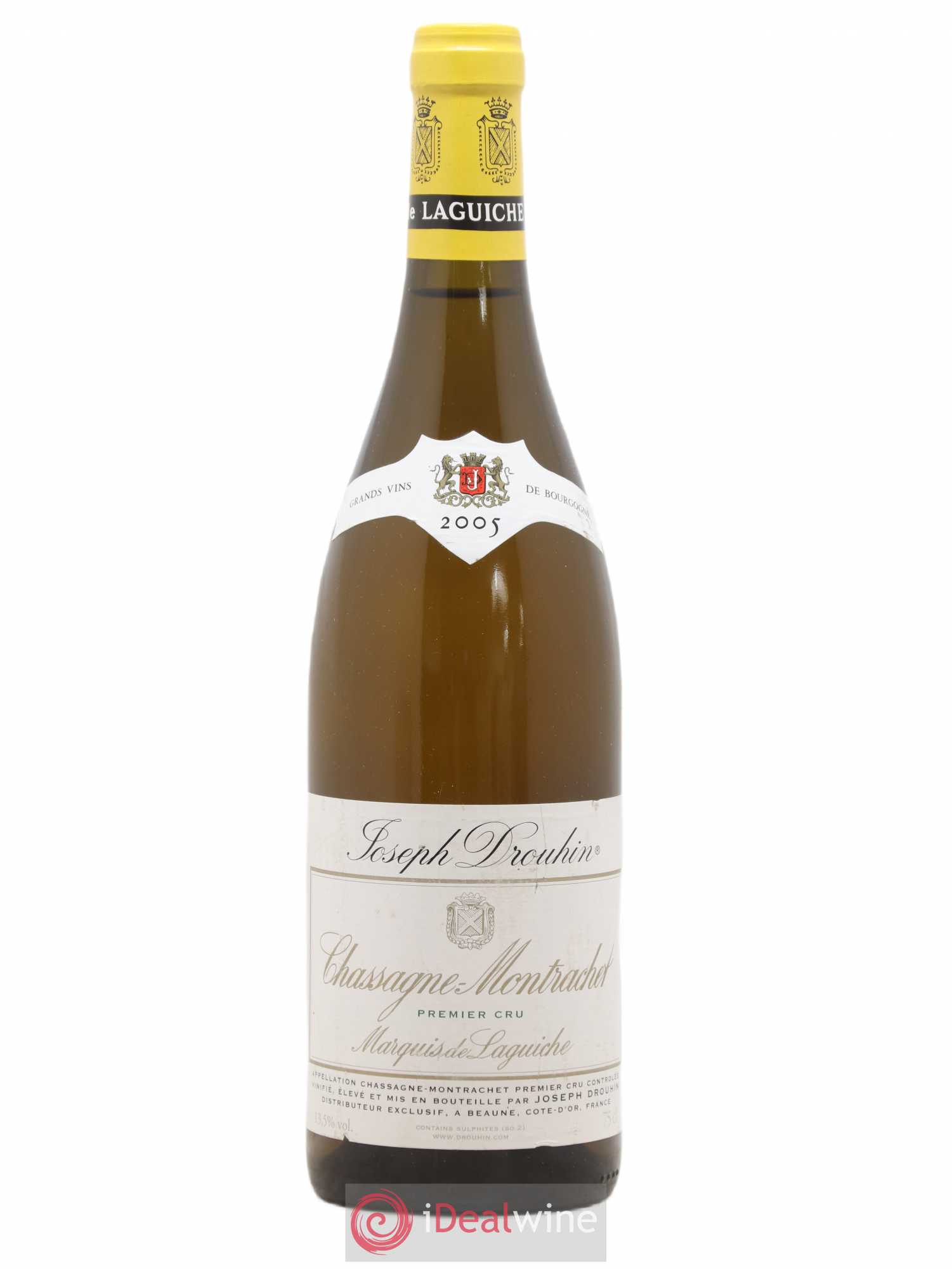 Chassagne-Montrachet Marquis de Laguiche Joseph Drouhin 1er Cru 2005 - Lot de 1 bouteille - 0