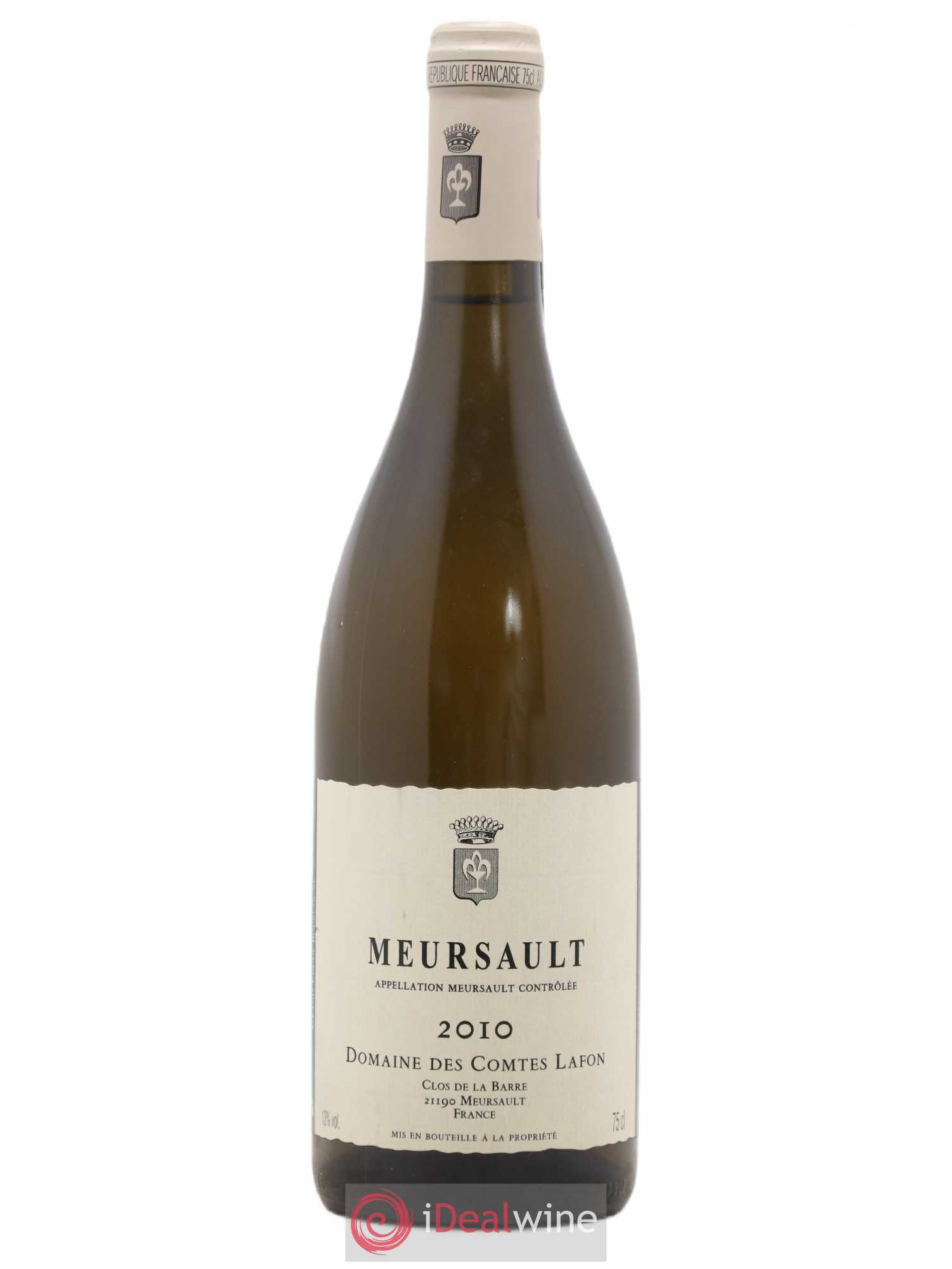 Meursault Comtes Lafon (Domaine des) 2010 - Lot de 1 bouteille - 0