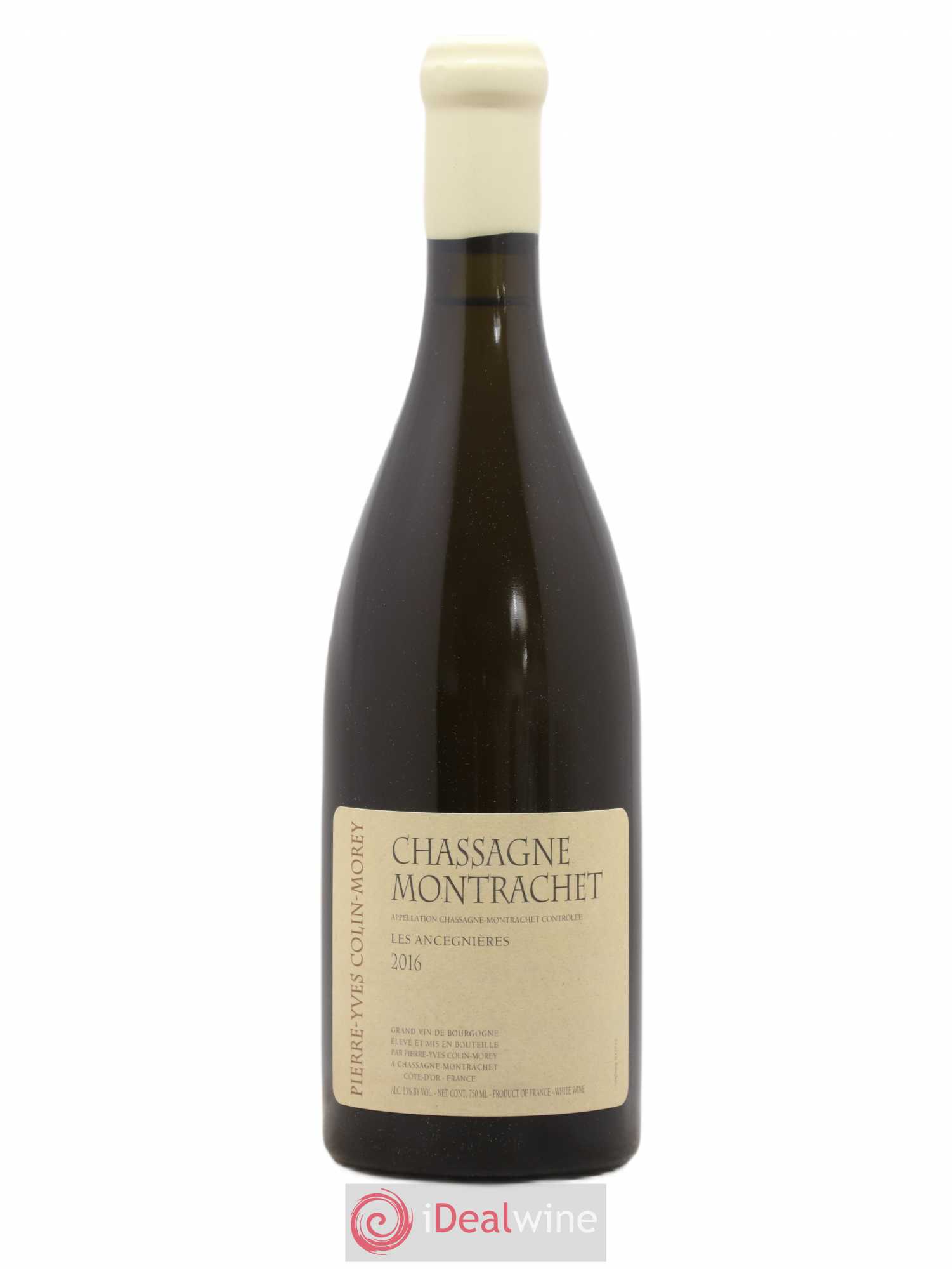 Chassagne-Montrachet Les Ancégnières Pierre-Yves Colin Morey 2016 - Lot de 1 bouteille - 0
