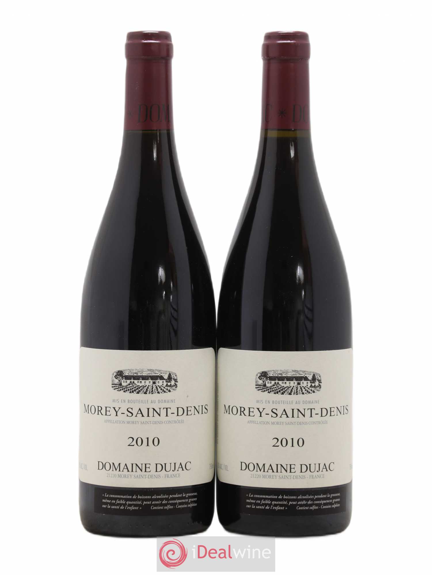Morey-Saint-Denis Dujac (Domaine) 2010 - Lot de 2 bouteilles - 0
