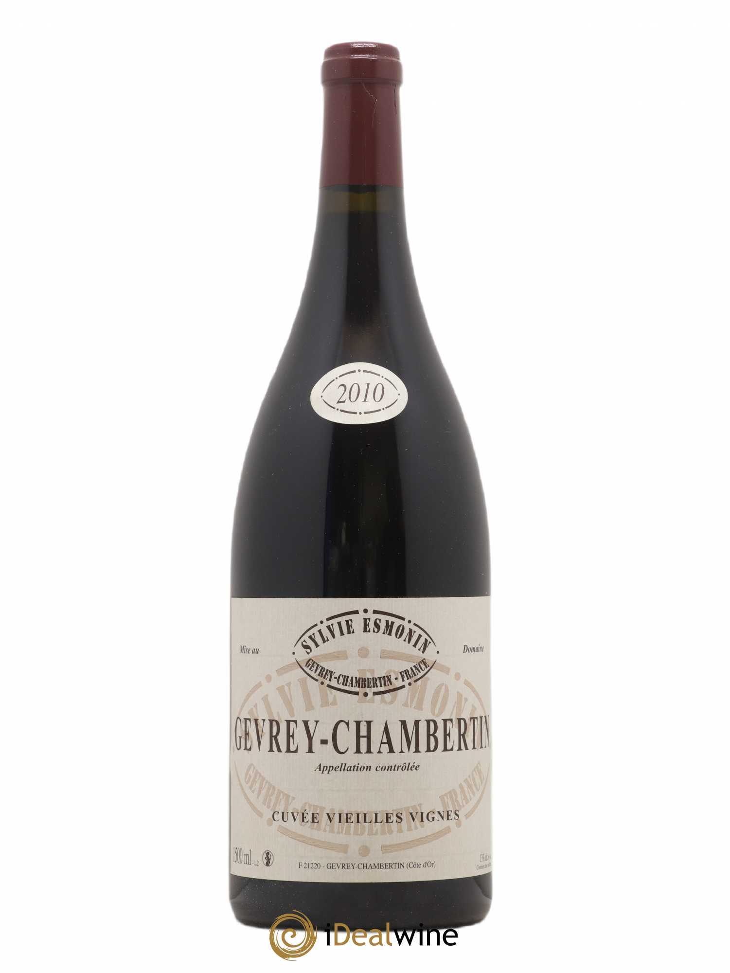 Gevrey-Chambertin Vieilles Vignes Sylvie Esmonin 2010 - Lot de 1 magnum - 0