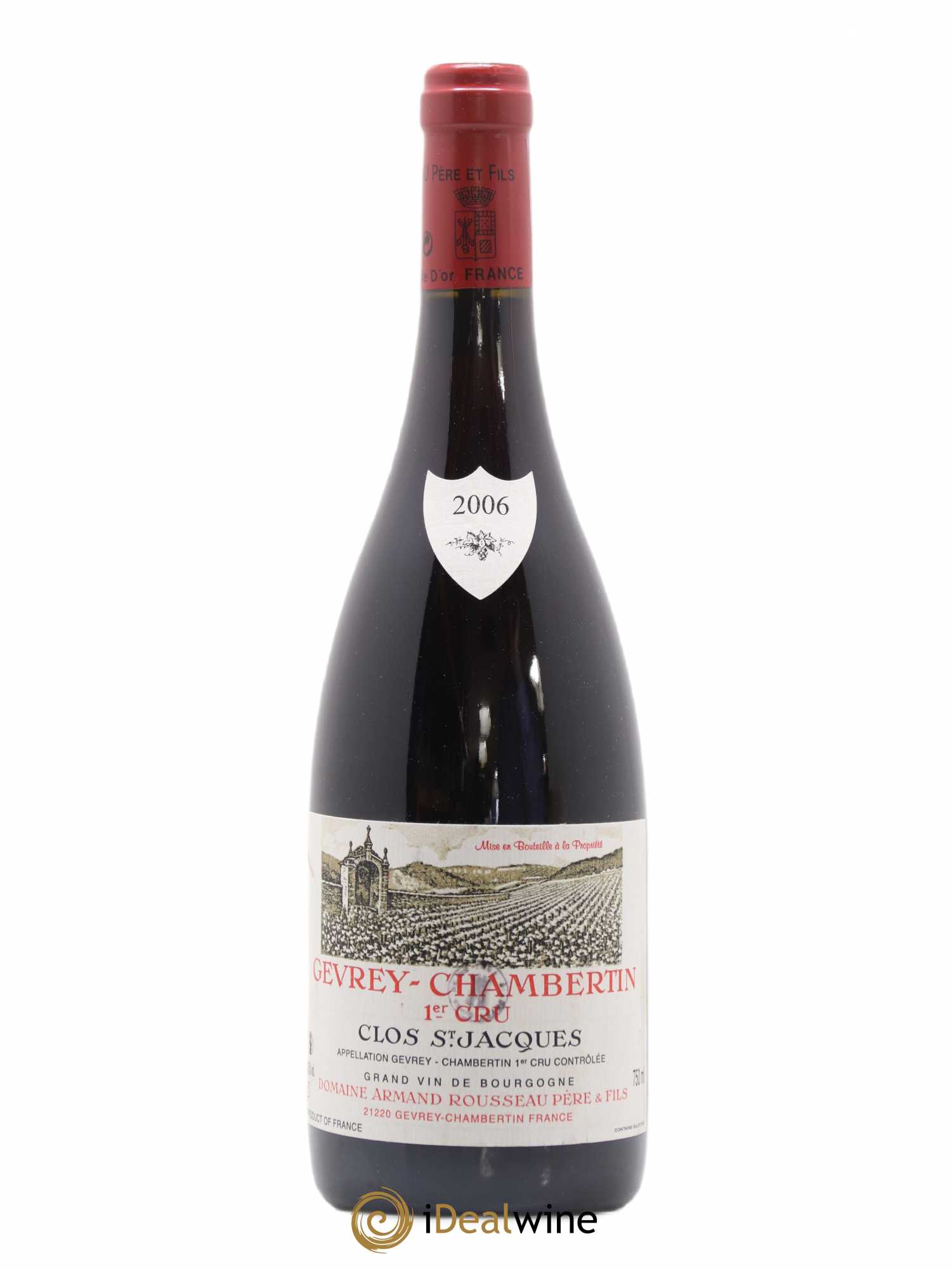 Gevrey-Chambertin 1er Cru Clos Saint-Jacques Armand Rousseau (Domaine) Clos St Jacques 2006 - Lot de 1 bouteille - 0