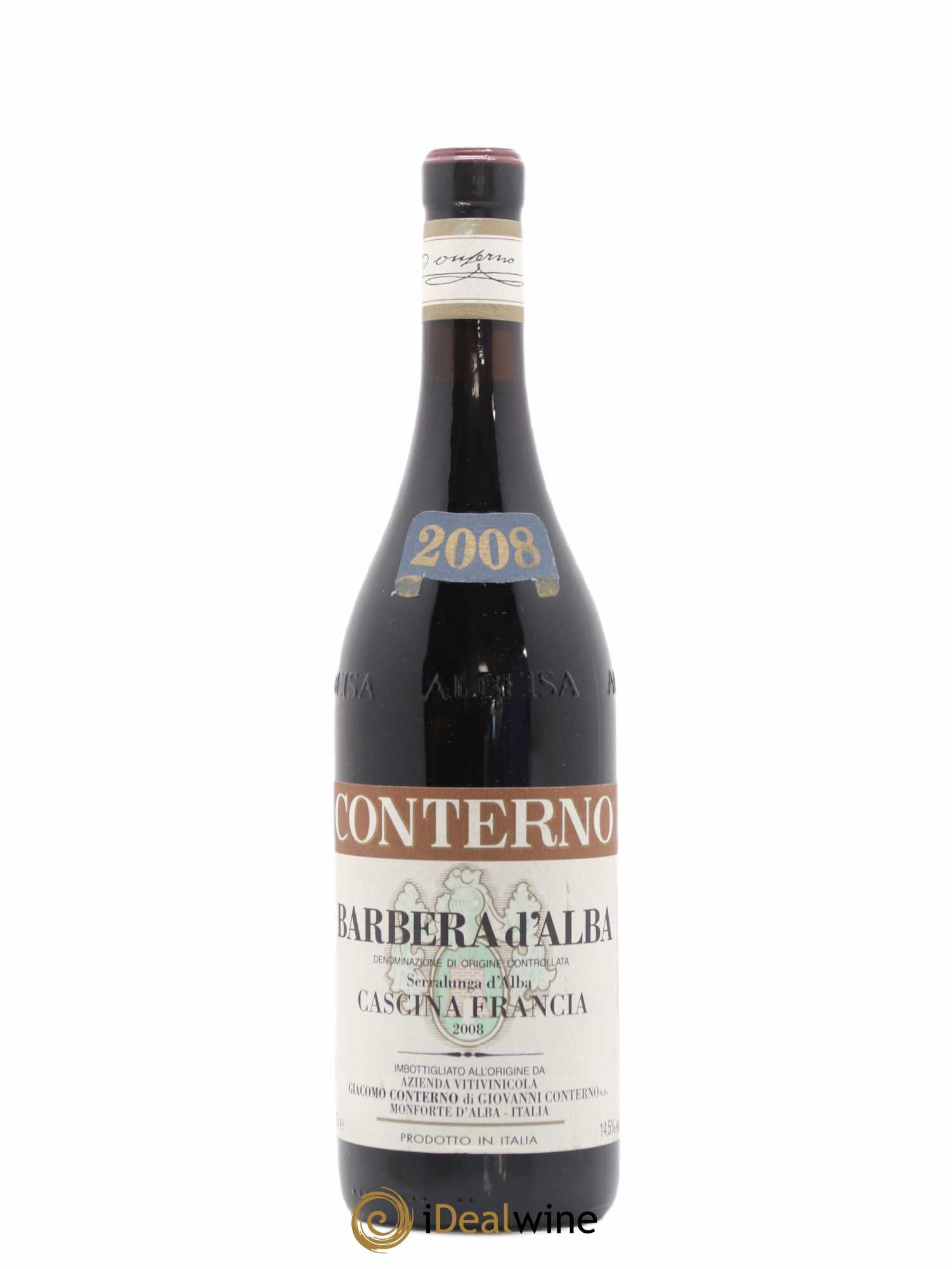 Barbera d'Alba DOC Cascina Francia Giacomo Conterno 2008 - Posten von 1 Flasche - 0