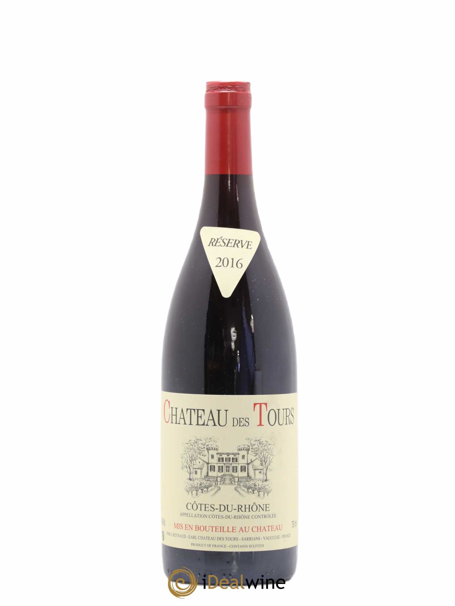 Côtes-du-Rhône Château des Tours Emmanuel Reynaud 2016 - Lot de 1 bouteille - 0