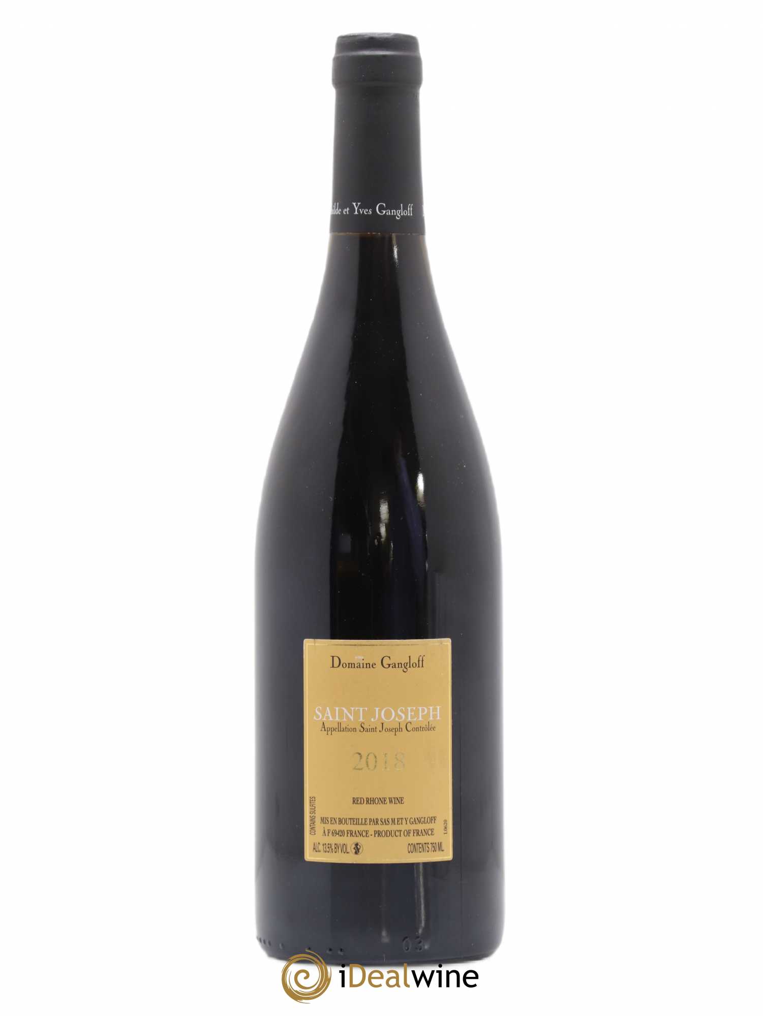 Saint-Joseph Gangloff (Domaine) 2018 - Lot de 1 bouteille - 1