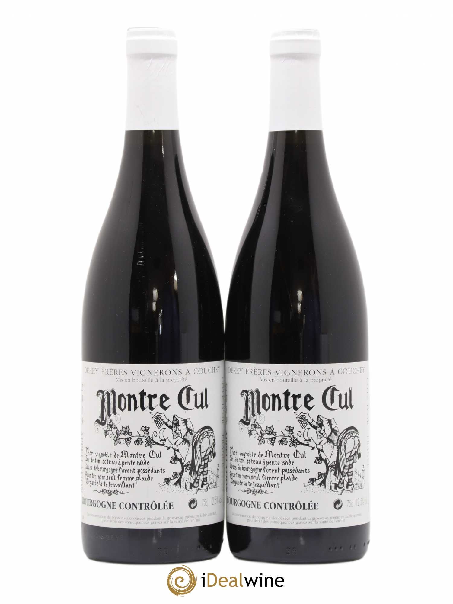 Bourgogne Montre Cul Derey Freres (sans prix de réserve) 2019 - Posten von 2 Flaschen - 0