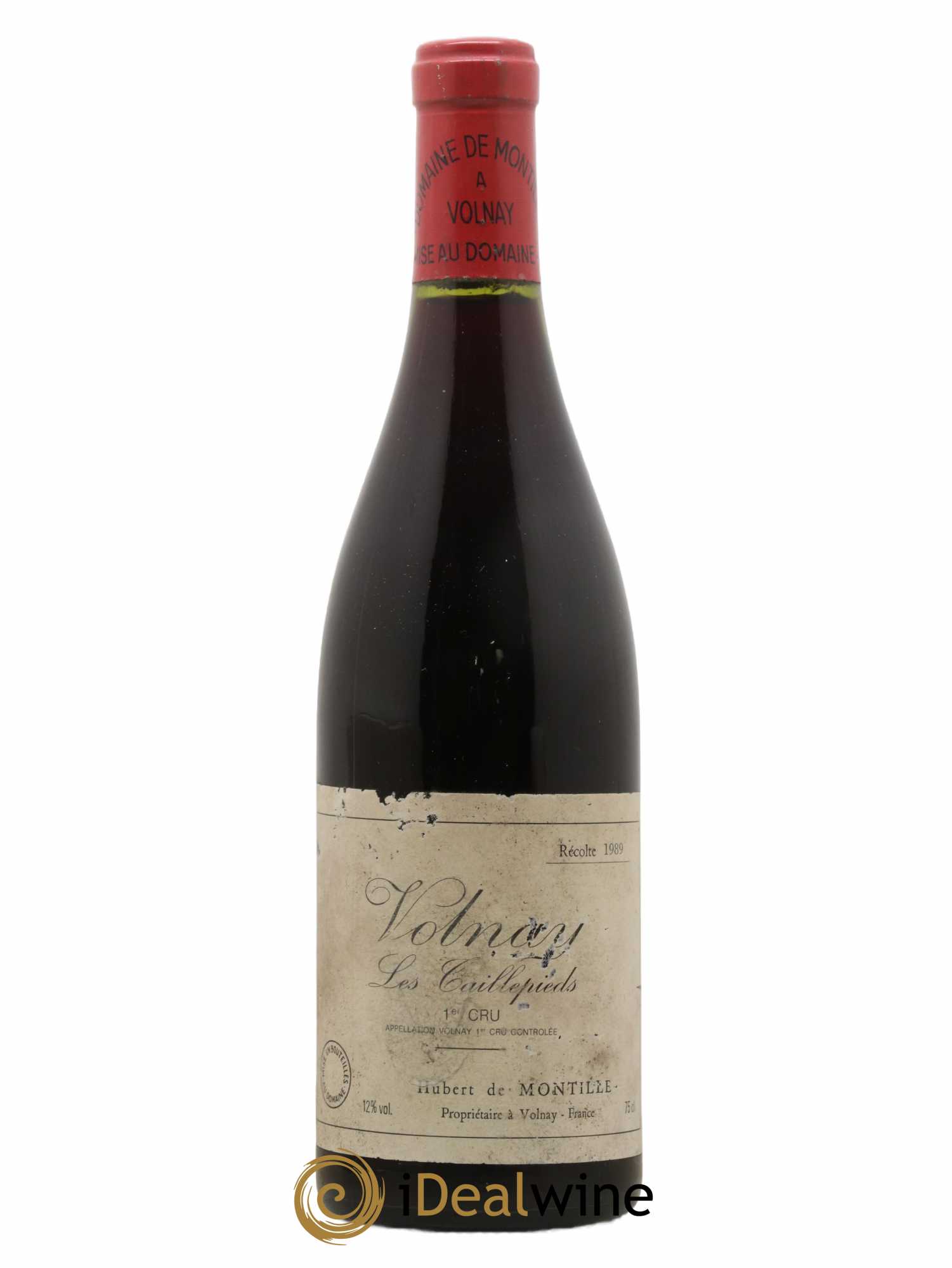 Volnay 1er Cru Les Taillepieds De Montille (Domaine) 1989 - Lot of 1 bottle - 0